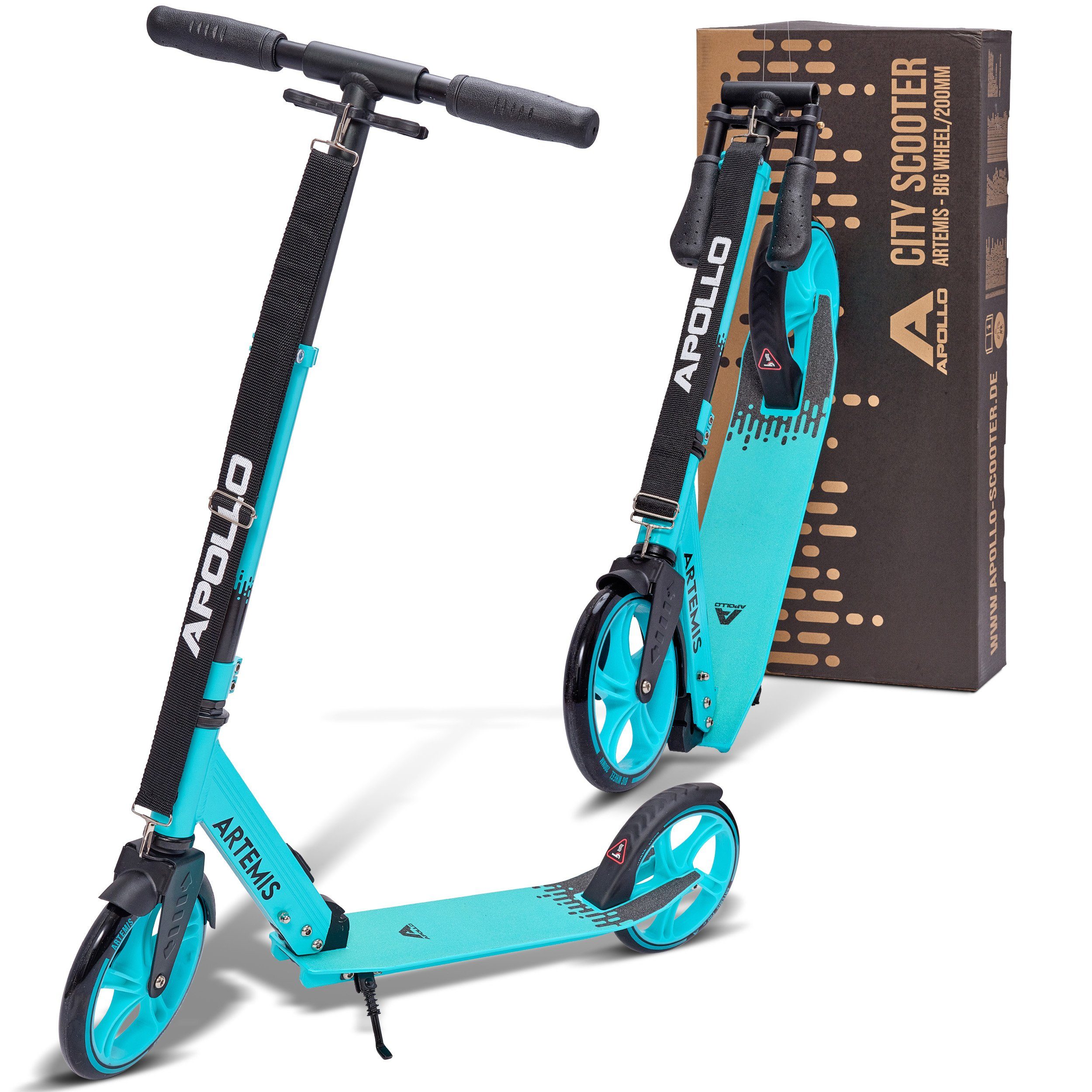 Apollo Cityroller Artemis City Scooter, klappbar und höhenverstellbar, für Kinder