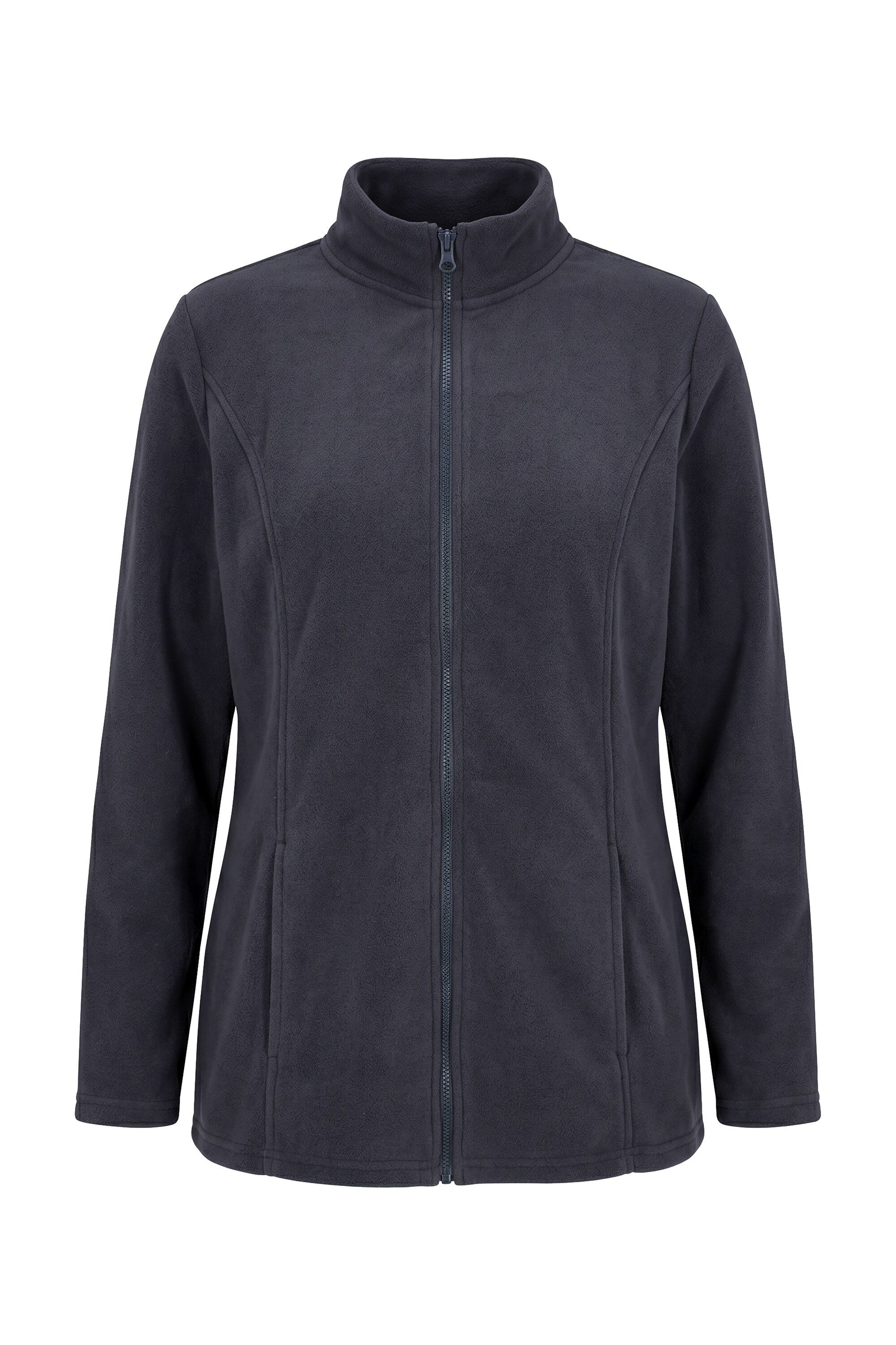Ulla Popken Sweatjacke Fleecejacke Baukastensystem Innenjacke recycelt Bestseller – Bild 2 von 4