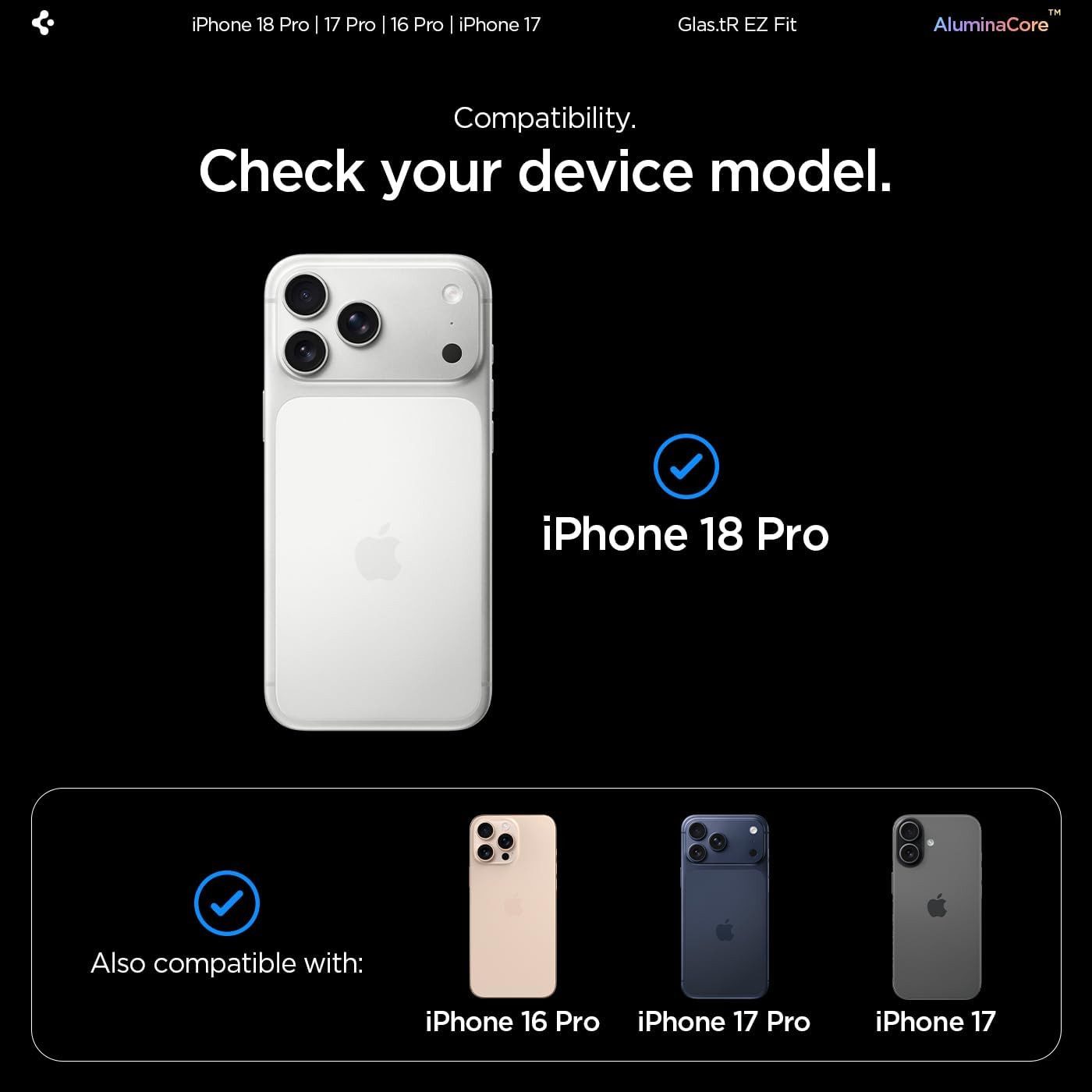 Spigen Displayschutzglas 2x Displayschutz für iPhone 18 Pro/17 Pro/16 Pro/17 Panzerglas für Apple iPhone 18 Pro, 2er-Pack, 2 Stück, Panzerglass, Anti-Fingerabdr – Bild 3 von 5