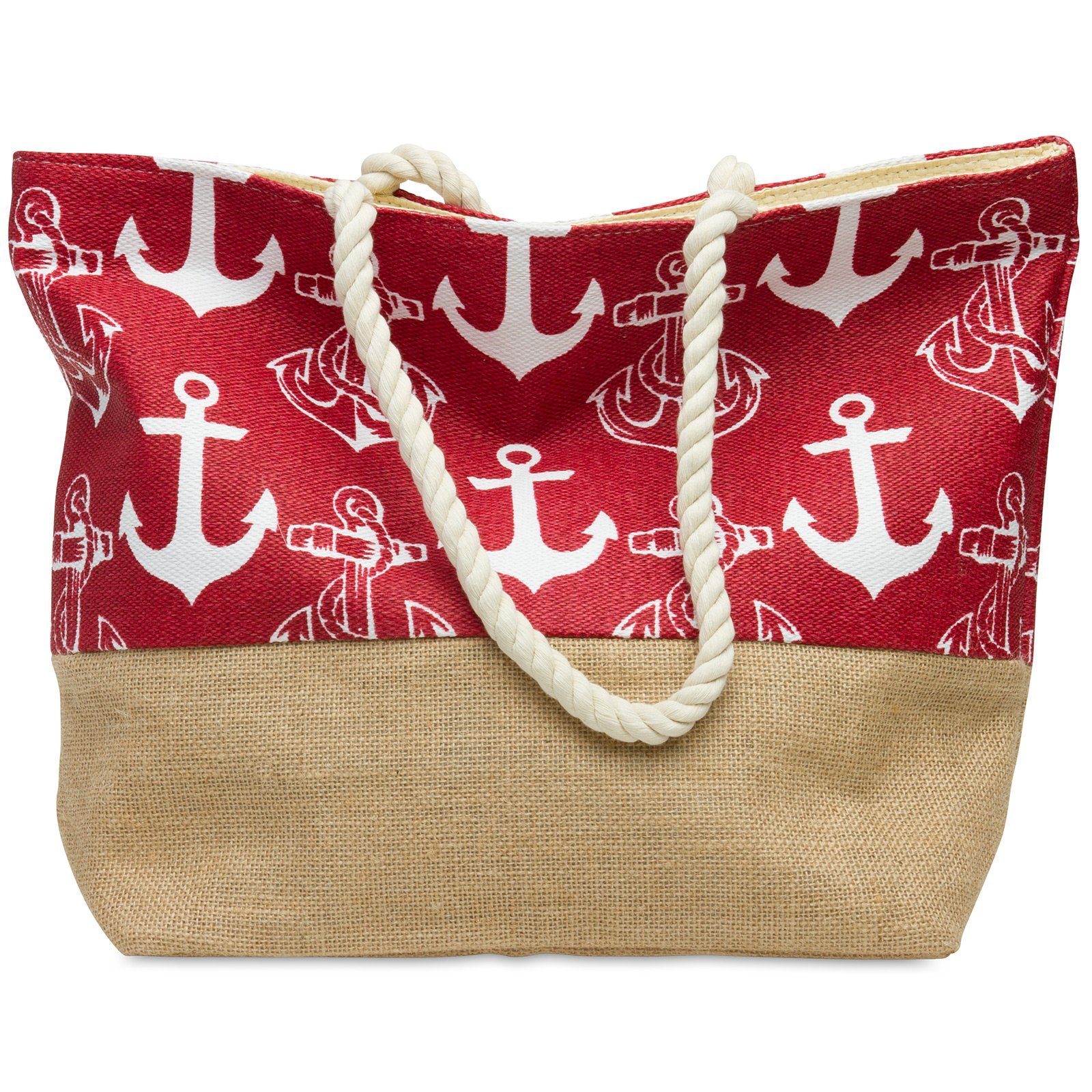Caspar Strandtasche TS1034 Damen Strandtasche mit günstig online kaufen