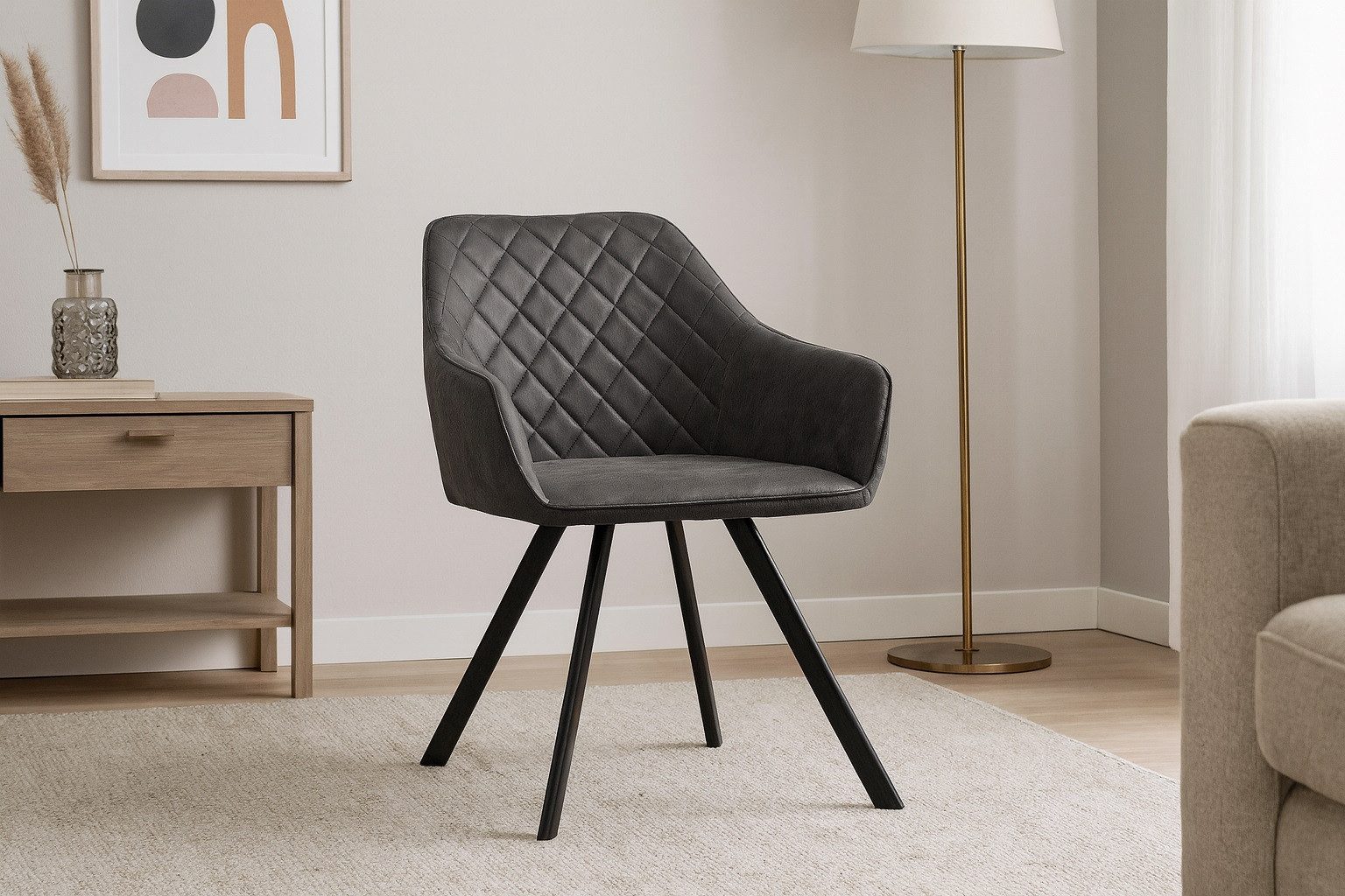 SAM® Schalenstuhl Tim, ein eleganter und komfortabler Blickfang mit hohem Sitzkomfort