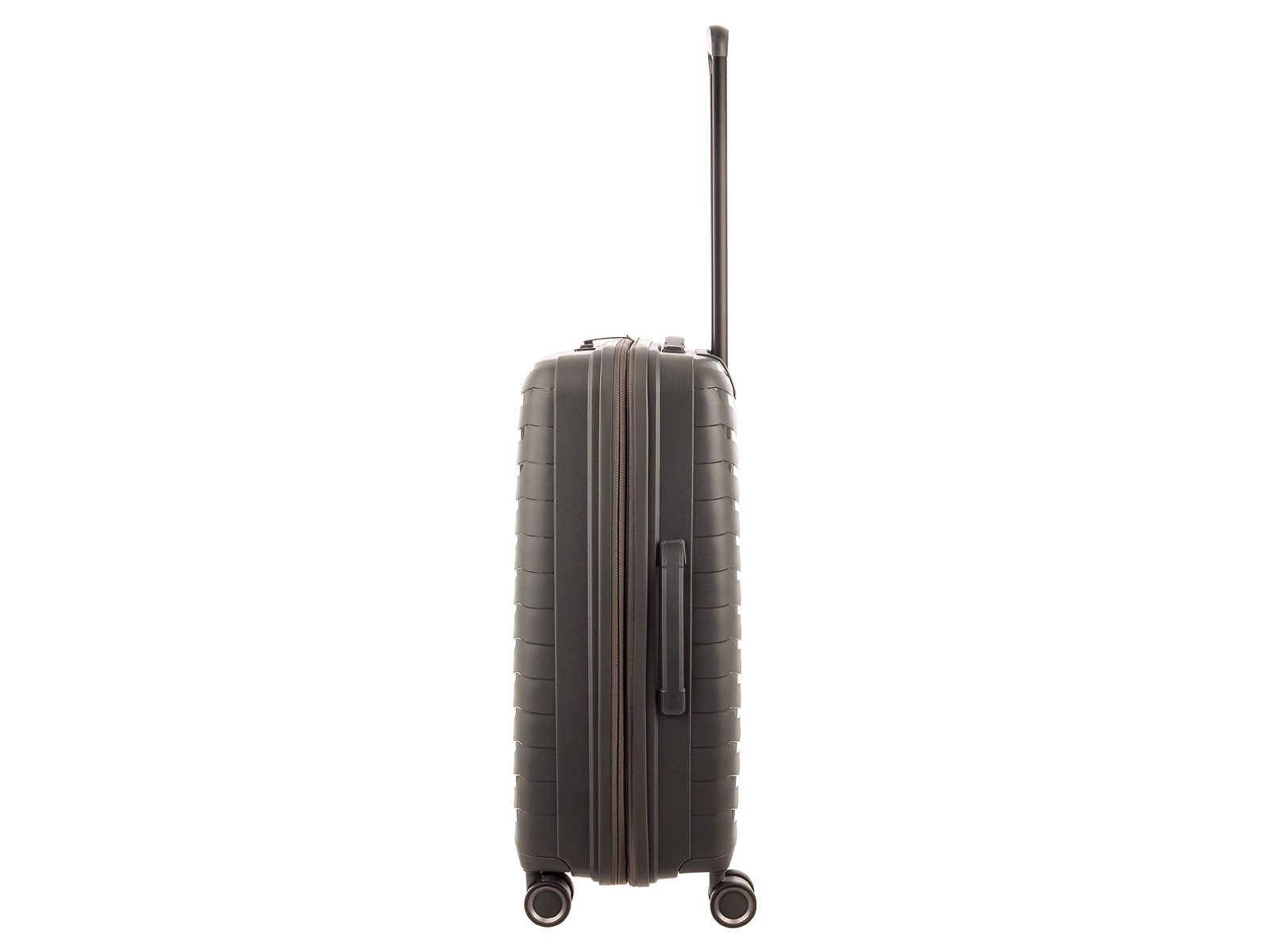 Franky Hartschalen-Trolley PP15-69DF Spinner Gr. M mit TSA-Zahlenschloss, 4 Rollen, Dehnfalte