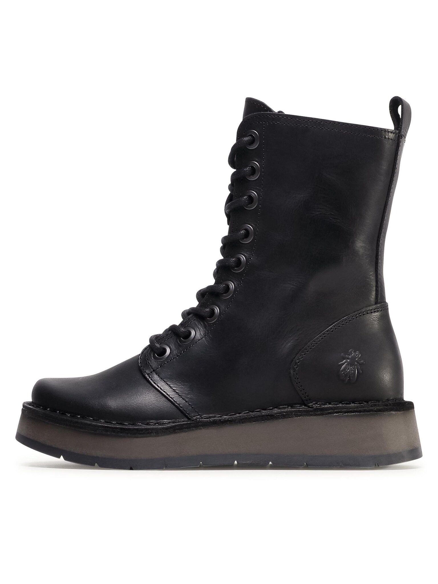 Fly London Fly London Damen Stiefeletten FLY-RAMI043FLY RUG BLACK Schwarz Stiefelette