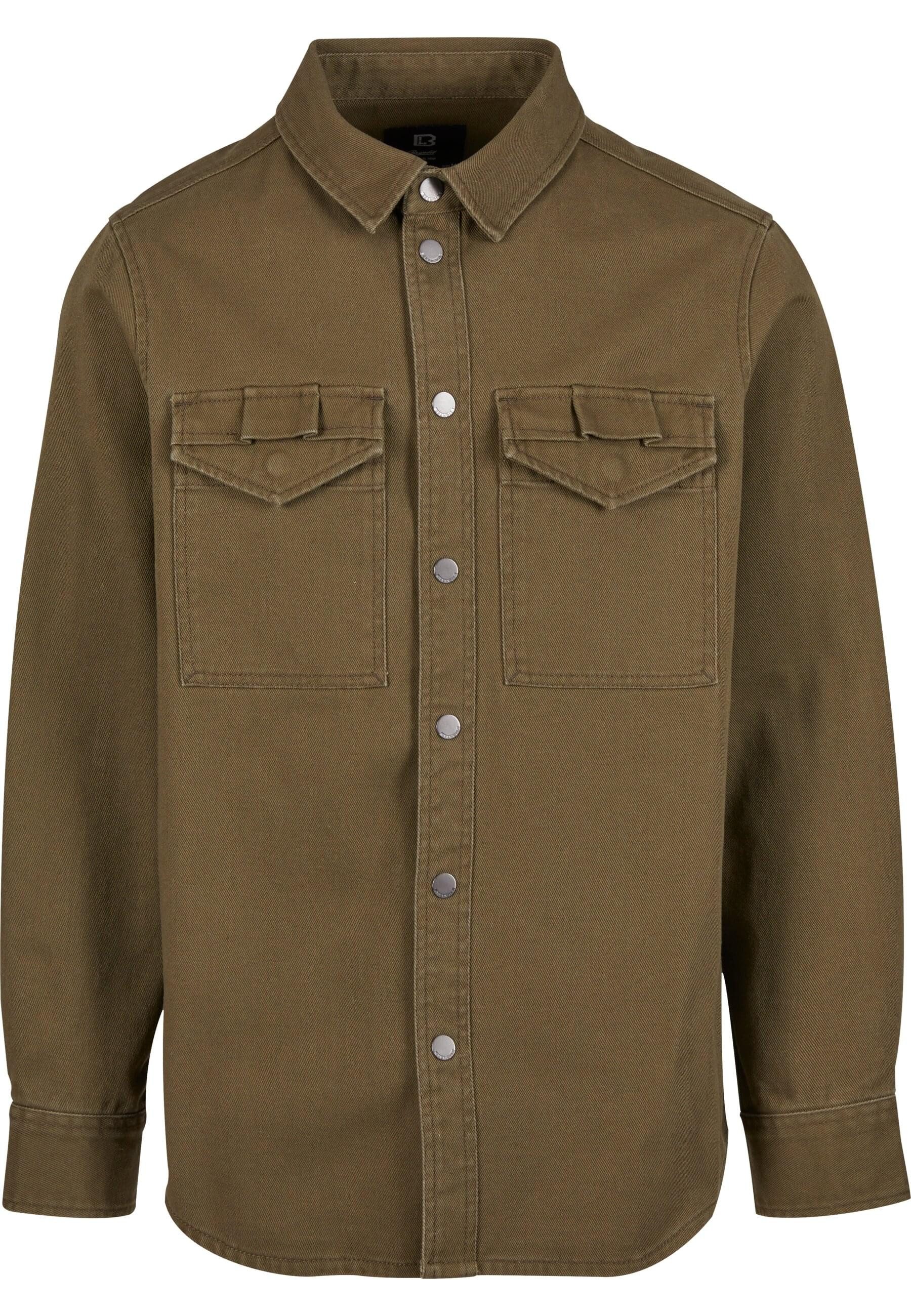 Brandit Langarmhemd Brandit Brandit Men Heavy Twill Shirt (1-tlg)