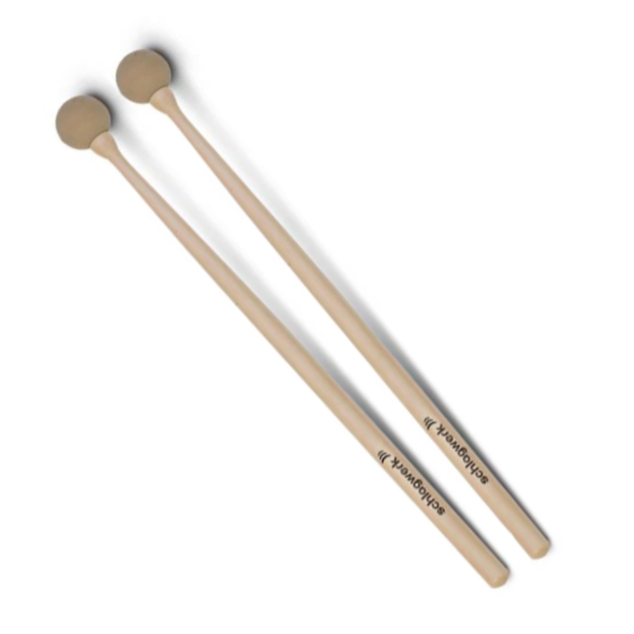 Schlagwerk Drumsticks (Schlägel MA 103 Gummikopf weich, Sticks, Beater und Mallets, Percussion Schlägel), Schlägel MA 103, Gummikopf, weich - Percussion Schlägel