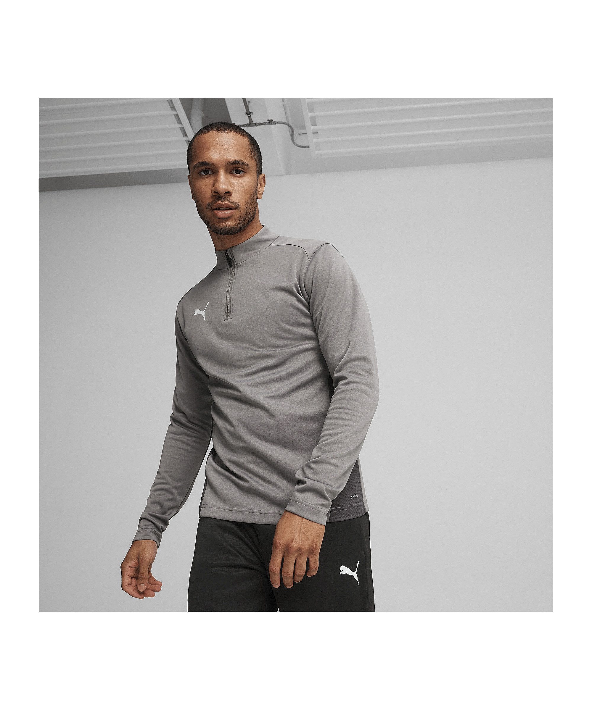 PUMA Sweatshirt PUMA teamGOAL Training 1/4 Zip Sweatshirt Herren Polyester