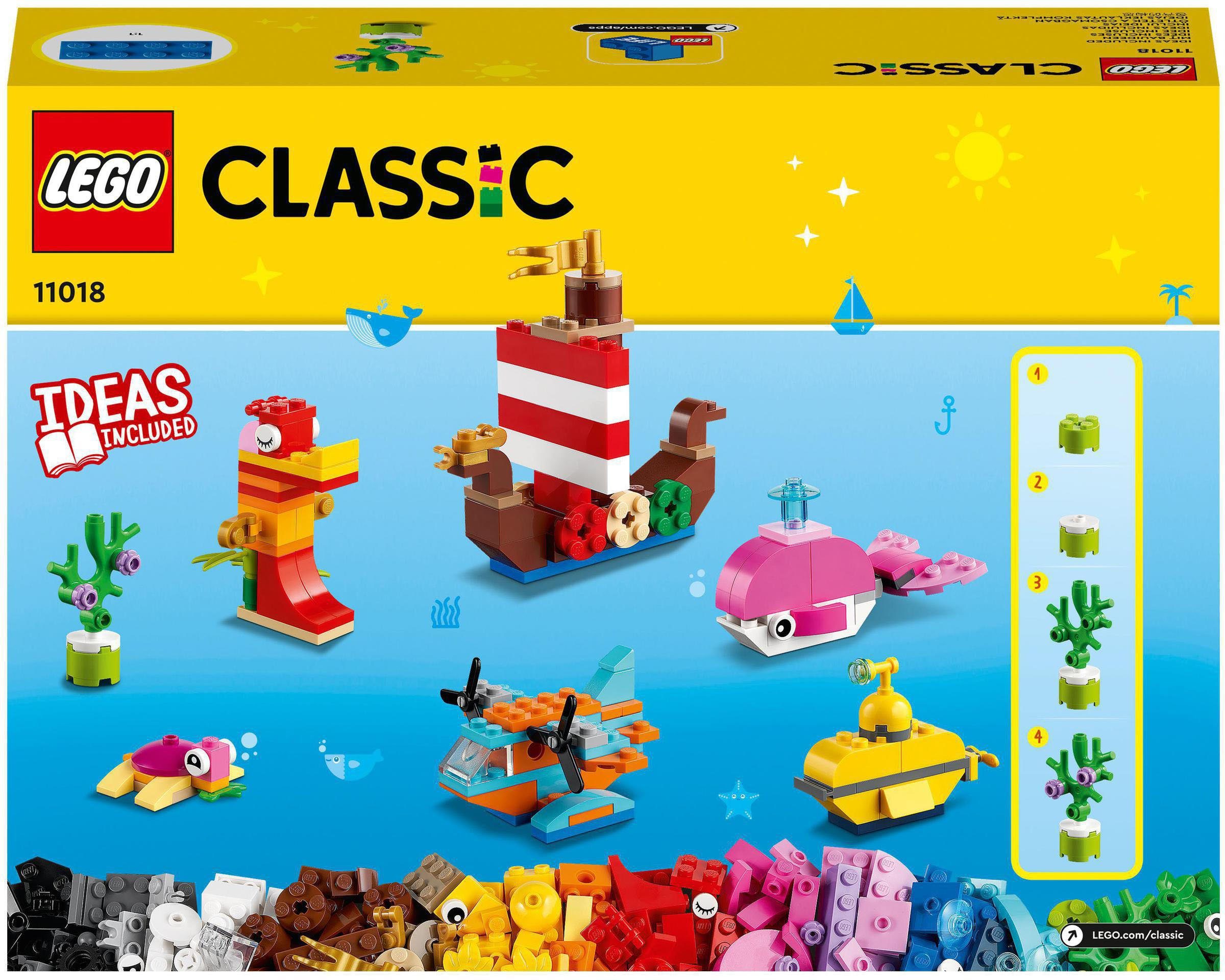 Meeresspaß St), Classic, LEGO® LEGO® (11018), Kreativer Europe Konstruktionsspielsteine in (333 Made