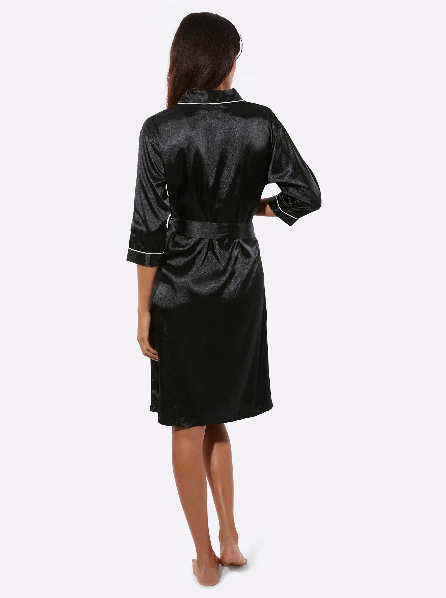creation L Morgenmantel Morgenmantel, Polyester, Satin günstig online kaufen