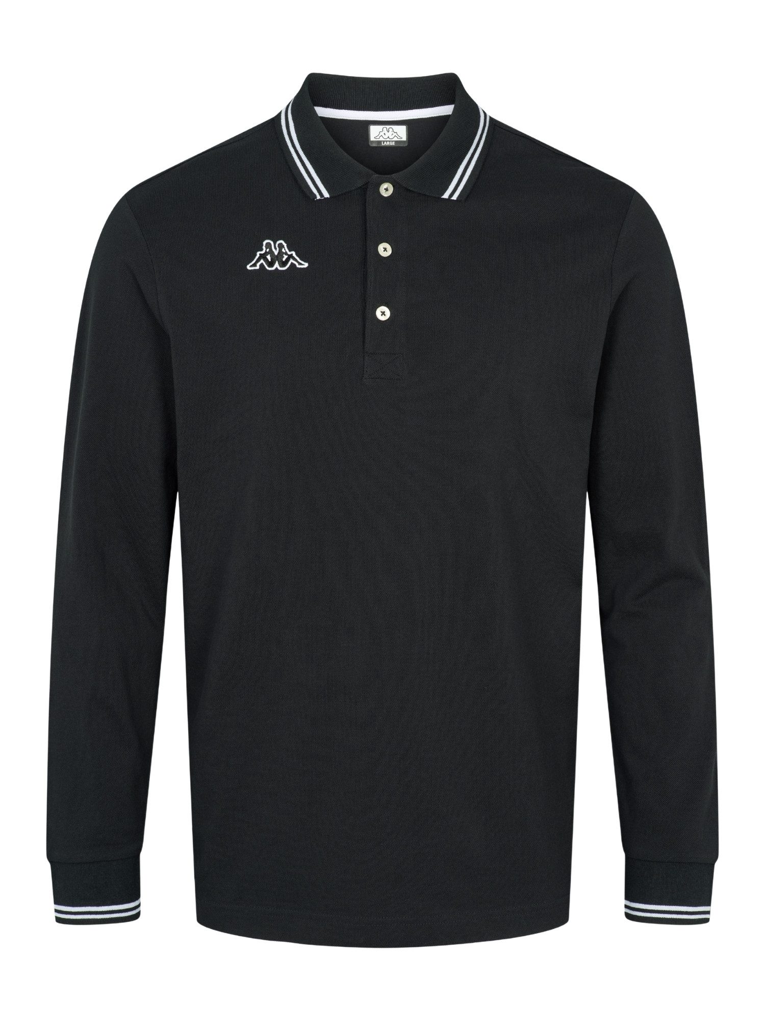 Kappa Langarmhemd Kappa Long Sleeve Polo günstig online kaufen
