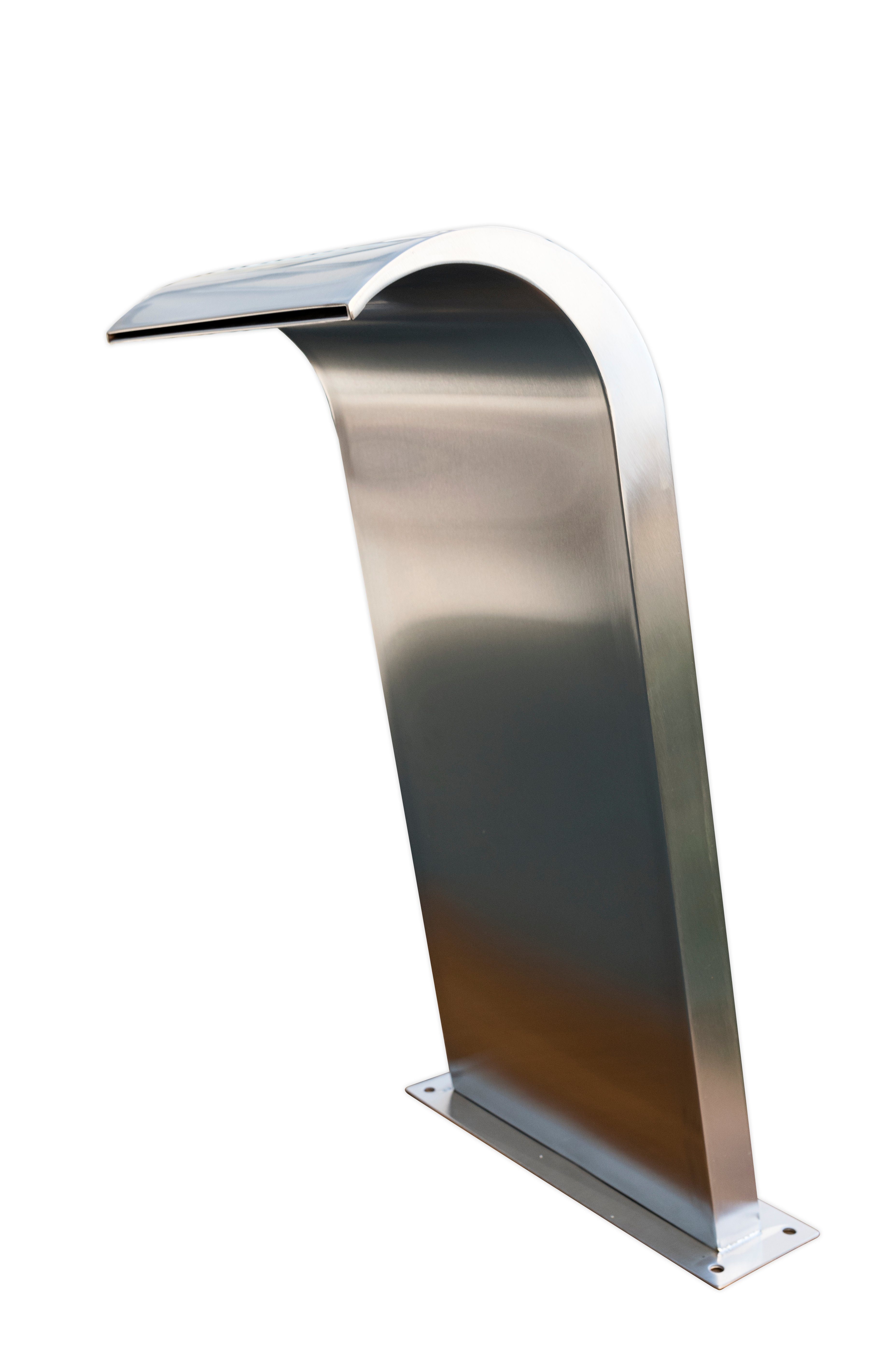Köhko Poolwasserfall Pool Brunnen Schwalldusche Edelstahl Höhe ca. 70 CM