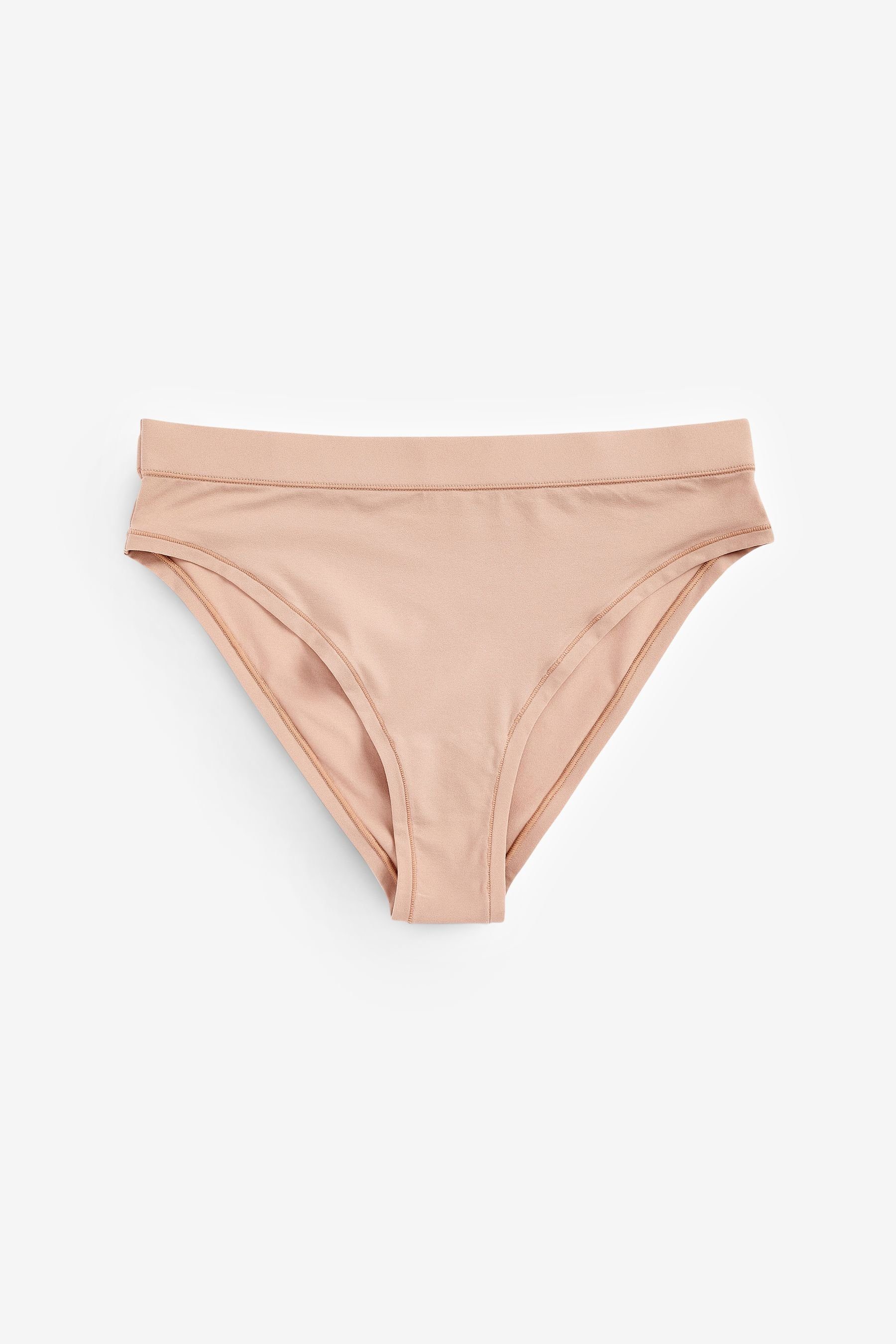 High-Waist-Slip Self. Glättender Slip mit hohem Bund und Bein