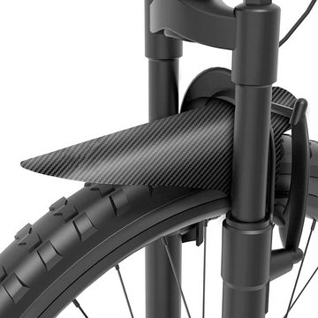 LENBEST Spritzschutz 2 Stücke Mountainbike Spritzschutz, Fahrradschutzblech, (2-tlg., für Vorder- Oder Hinterräder von Fahrrädern Verwendet(Schwarz), Fahrradschutzblech, Downhill-Schutzblech