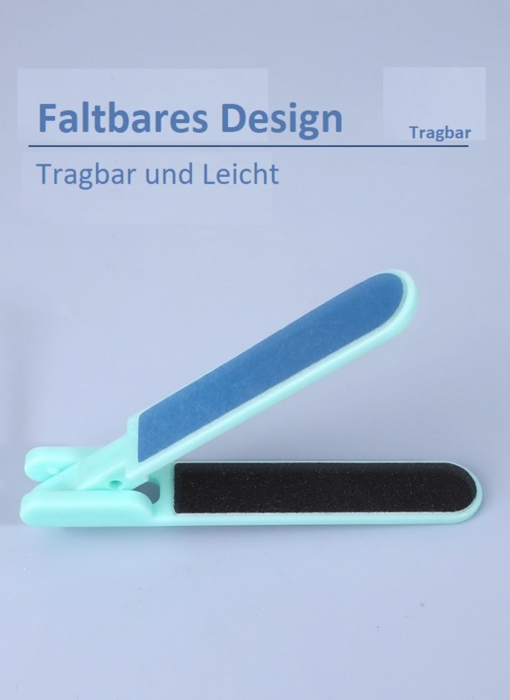 DTC GmbH Polierfeile Faltbare Nagelfeile tragbar, Waren Sie heute bei der Maniküre?, 1-tlg.