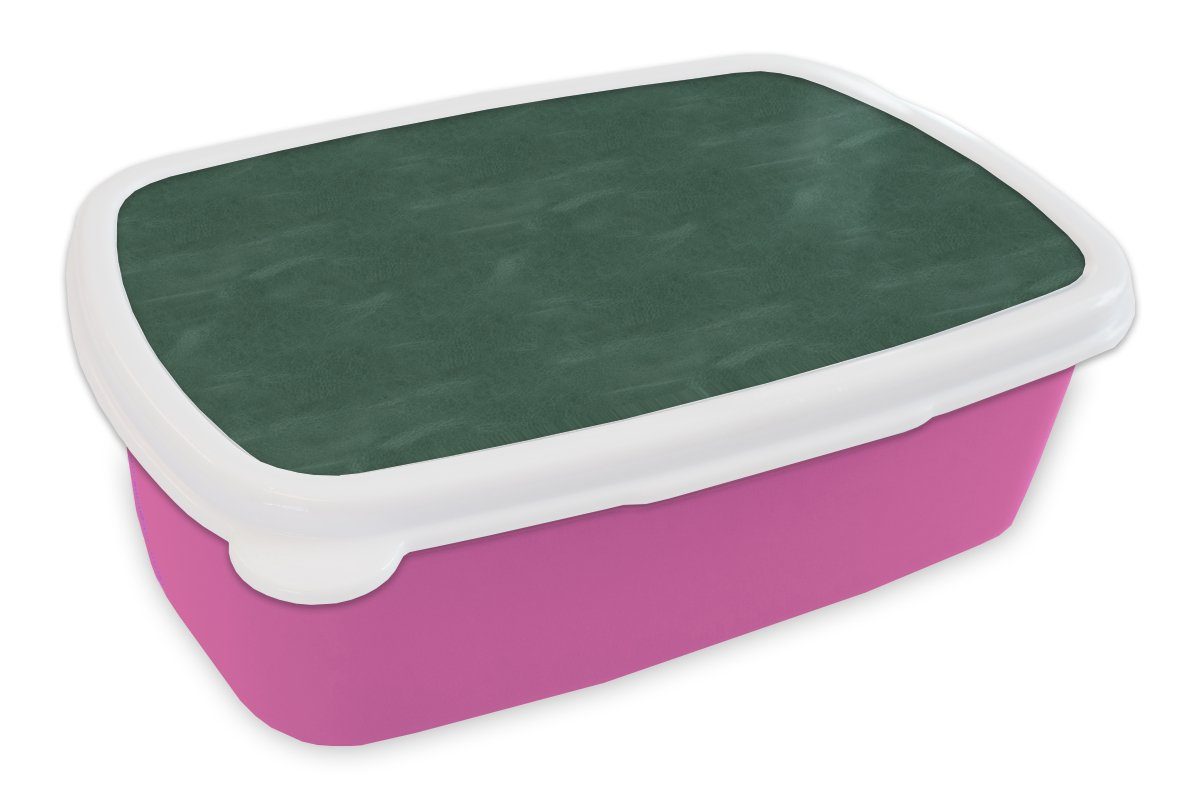 Kunststoff, Kinder, Mädchen, Lunchbox Snackbox, Tiere, Textur für - Erwachsene, (2-tlg), Kunststoff rosa Brotbox Leder Brotdose - MuchoWow