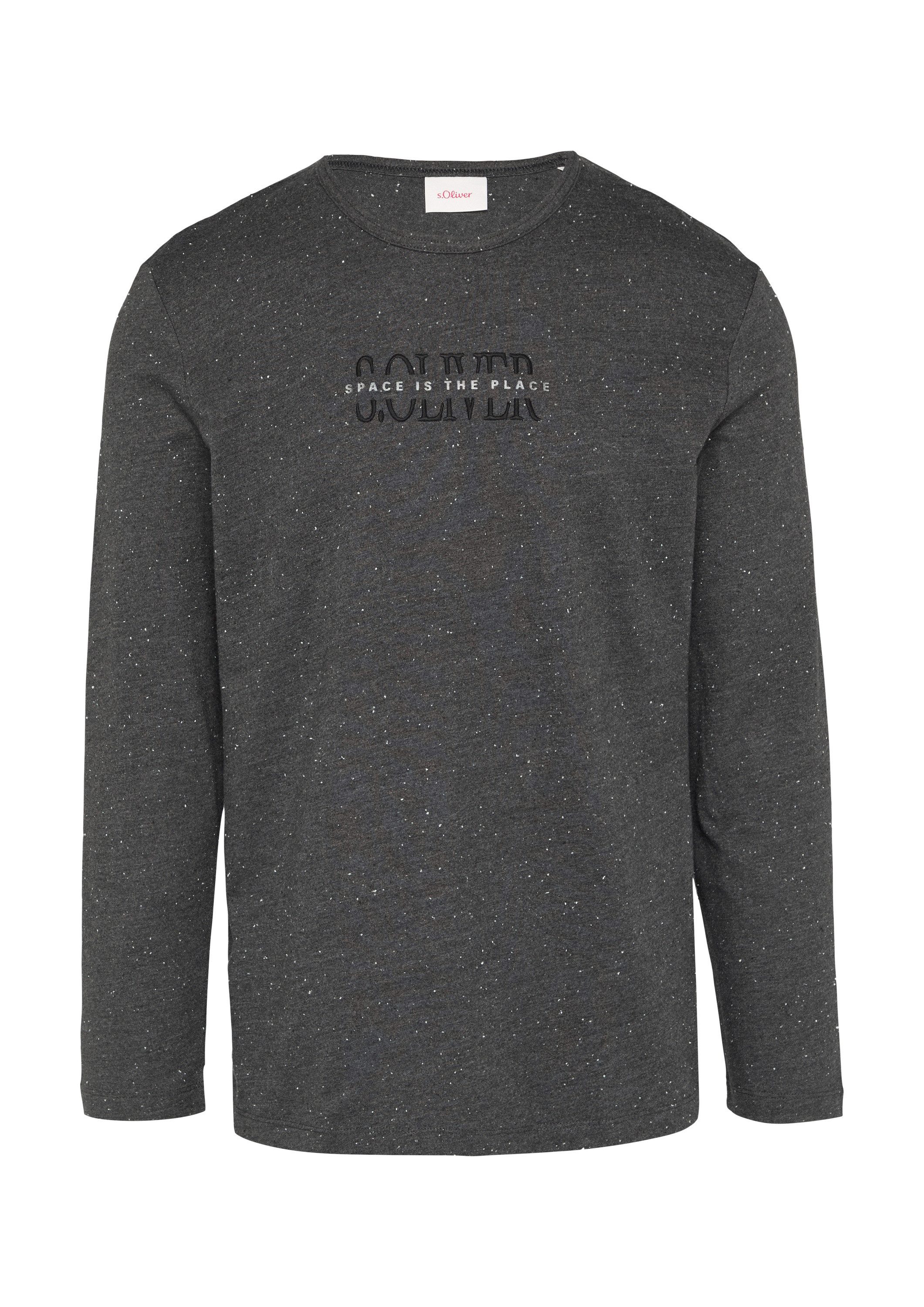 s.Oliver Langarmshirt T-Shirt (1-tlg) günstig online kaufen