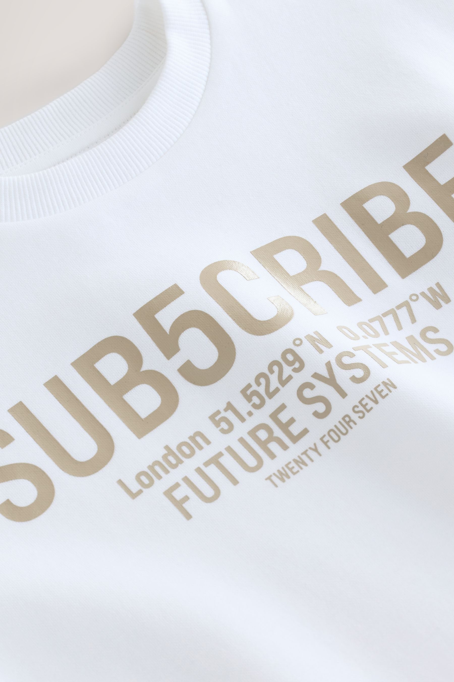 Next Print-Shirt Kurzarm-T-Shirt aus schwerem Material mit Grafik (1-tlg)