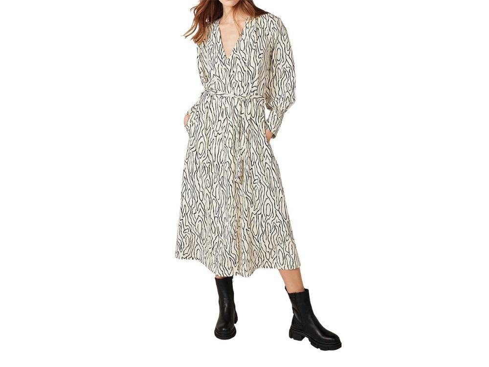 Lana Jerseykleid LANA Bio-Damen-Maxikleid 'Liliana' mit Bindegürtel