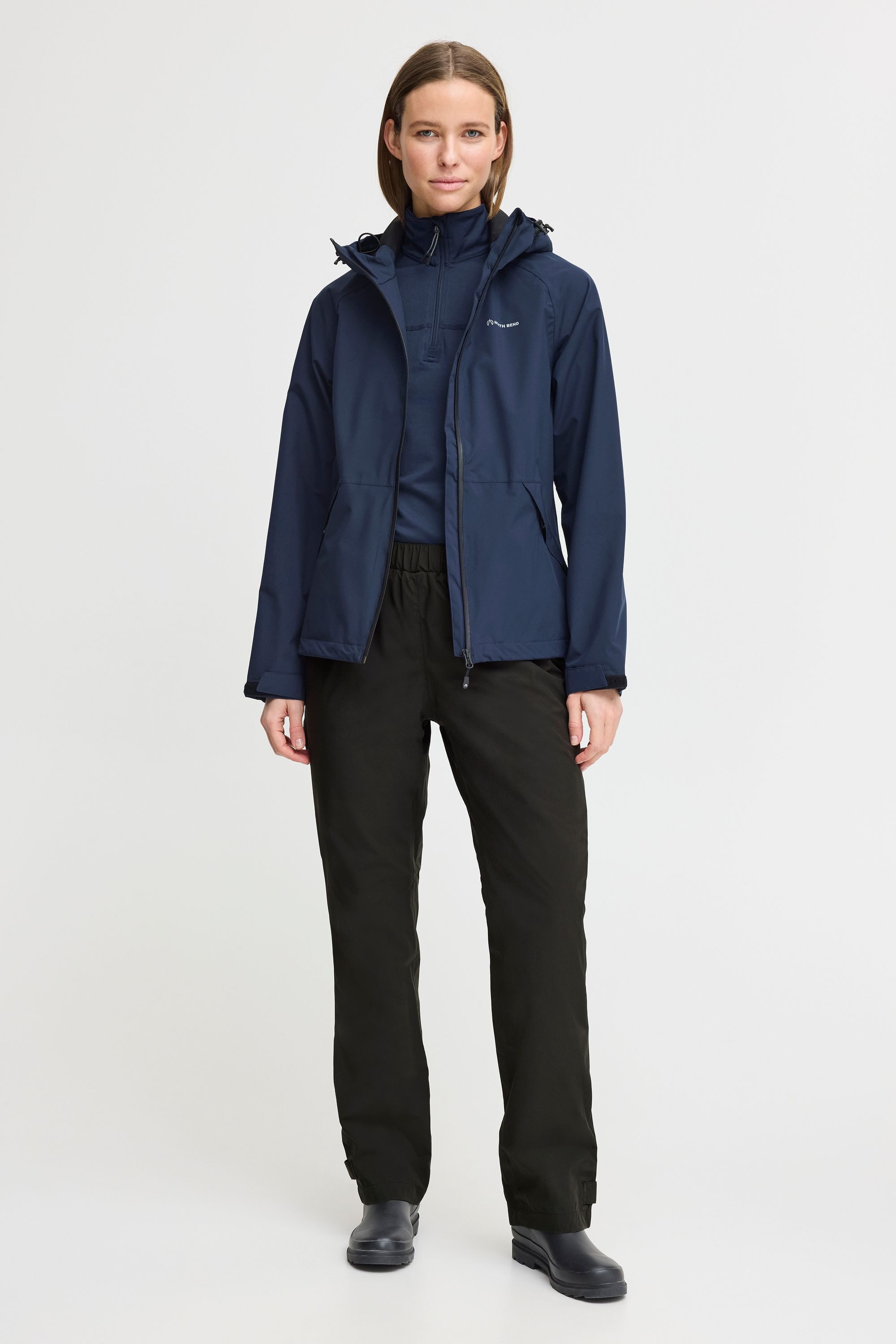 North Bend Regenjacke NBGustana W Set W-PRO 10000 W-PRO 10.000 mit wasserdichter Beschichtung
