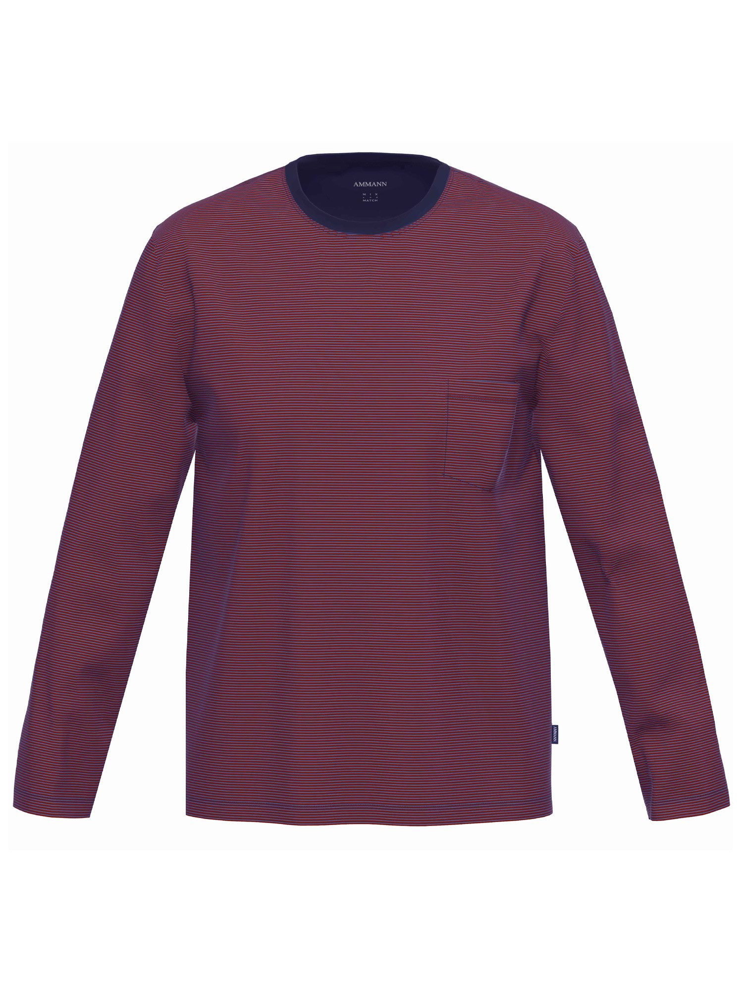 Ammann T-Shirt Herren Shirt langarm, Rundhals Mix & Match / Singl (Stück, 1-tlg)