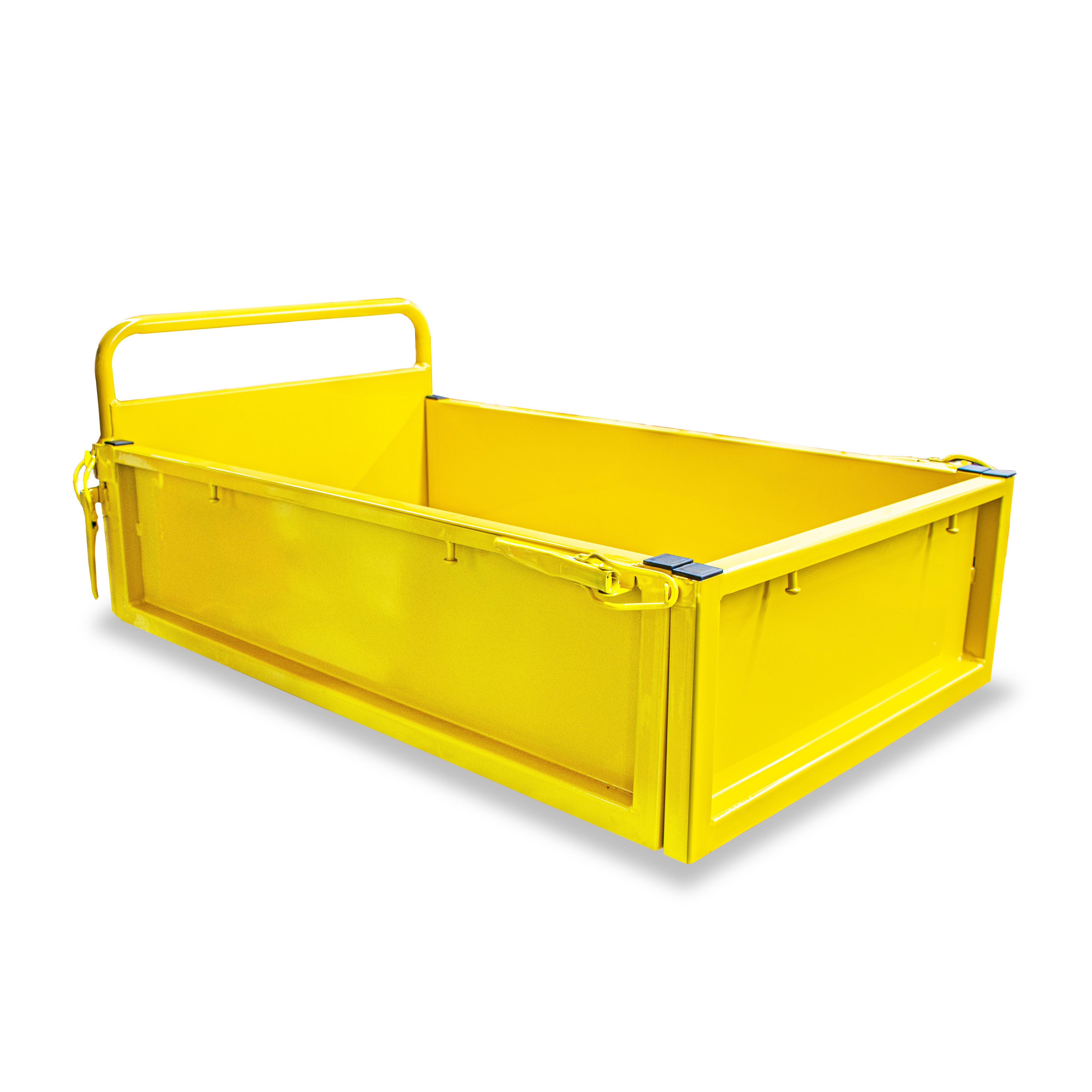 BAMATO Motorschubkarre - Aufsatz mit ausziehb. Bordwänden für Mini Transporter MTR-500REPRO, 1-tlg., Bordwandaufsatz, hydraulisch kippbar