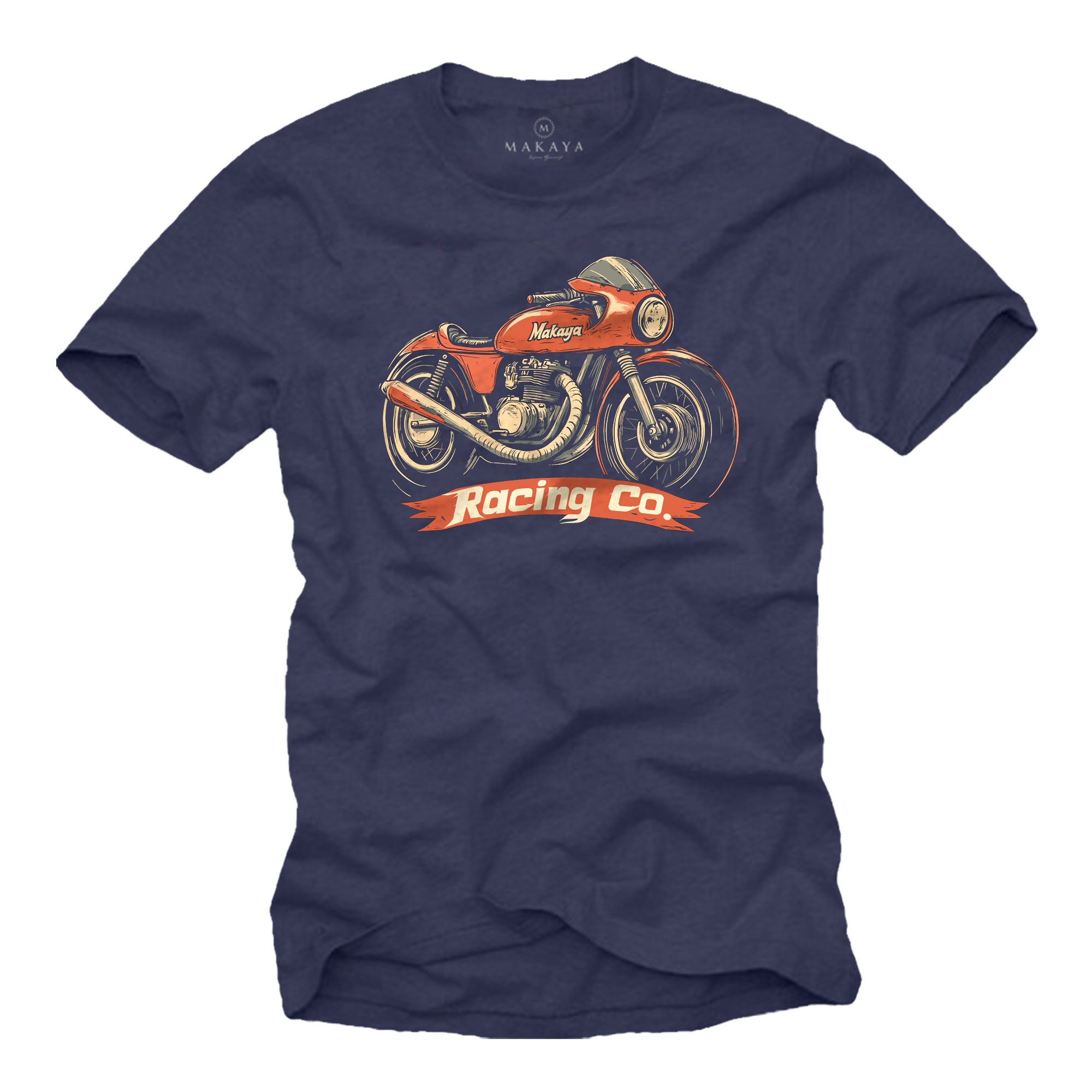 T-Shirt Bikershirt für Herren – Vintage Motorrad Design & Geschenkidee