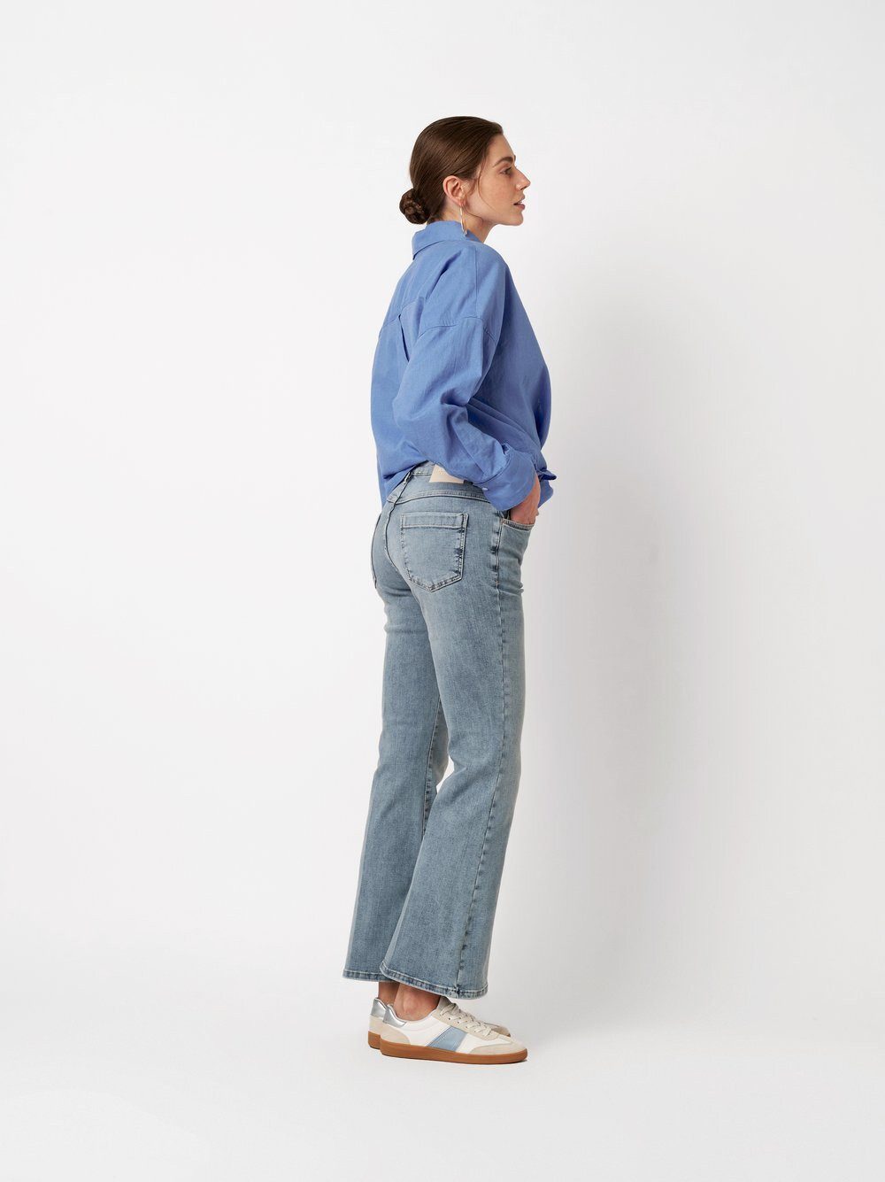 ROSNER Bootcut-Jeans Antonia Bootcut (1-tlg) mit Bootcut