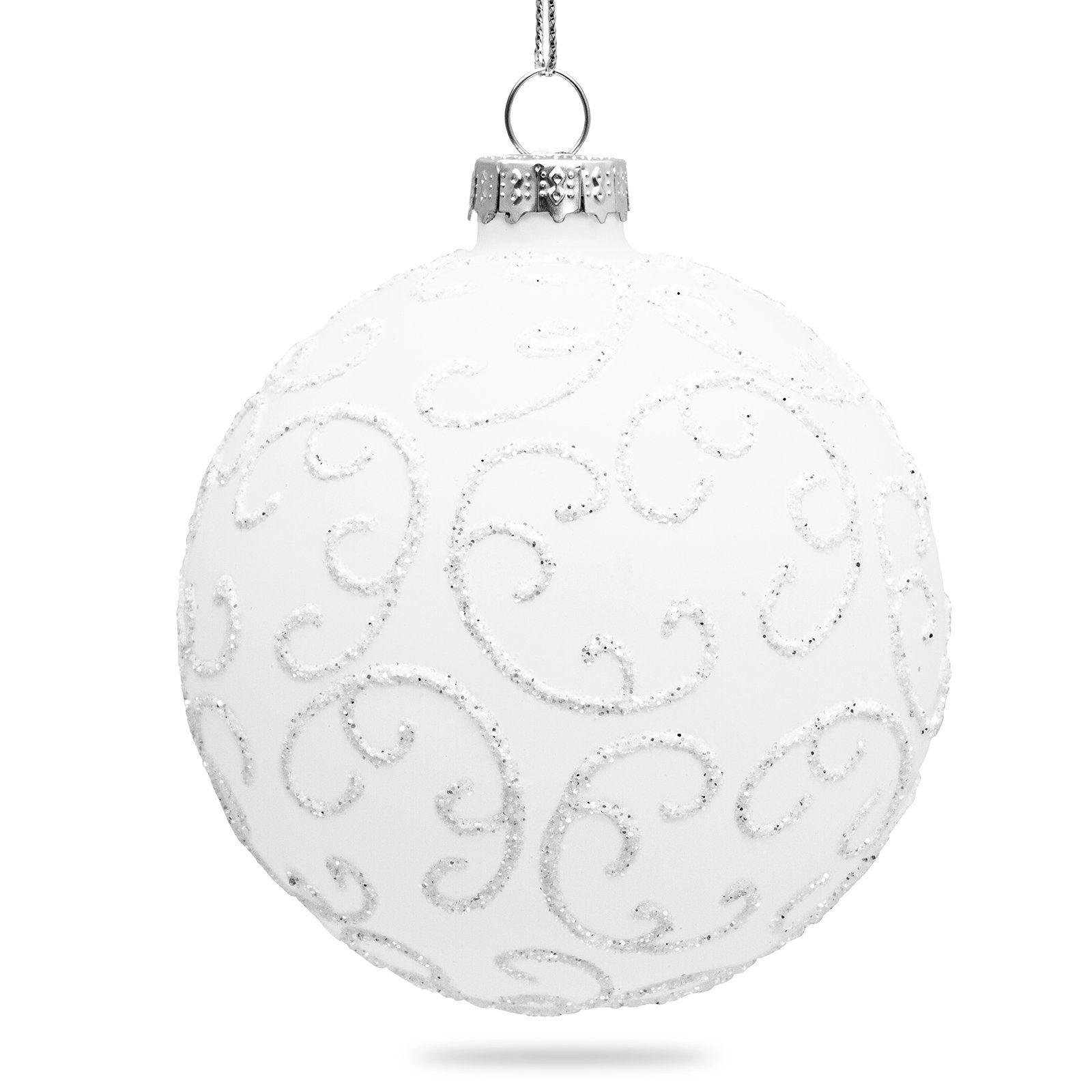 SIKORA Christbaumschmuck Highlights Weiss 4er Set günstig online kaufen