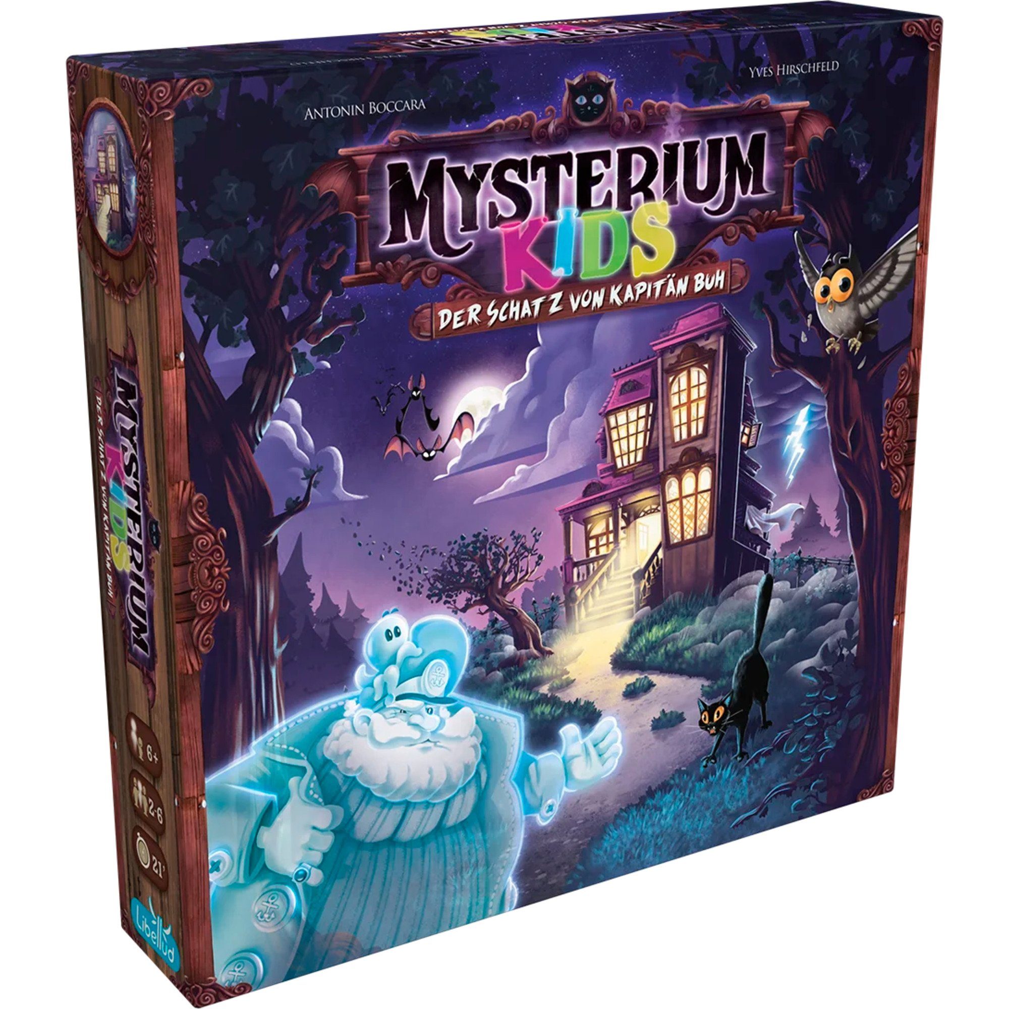 Asmodee Spiel Asmodee Mysterium Kids: Der Schatz von Kapitän
