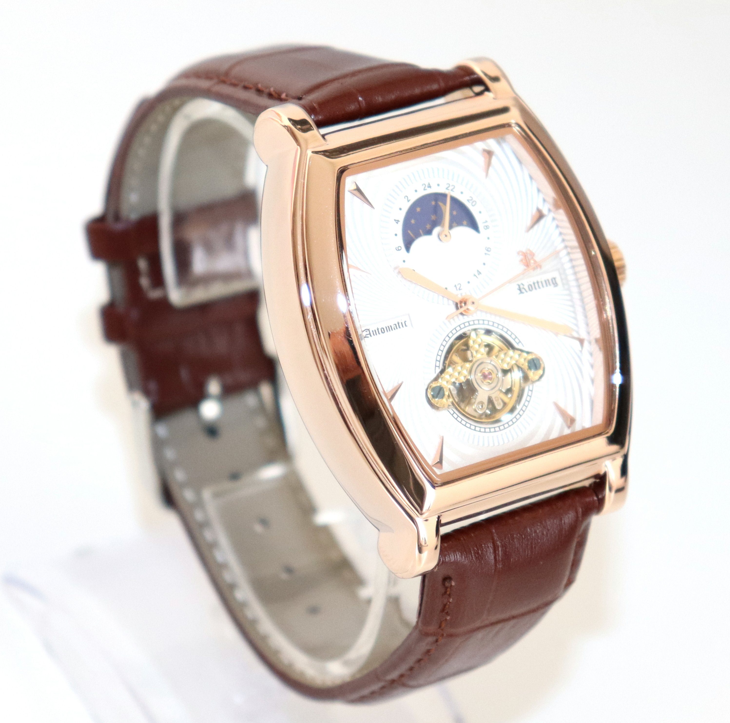 Rötting Design Automatikuhr Herrenuhr Tag/Nacht Phase günstig online kaufen