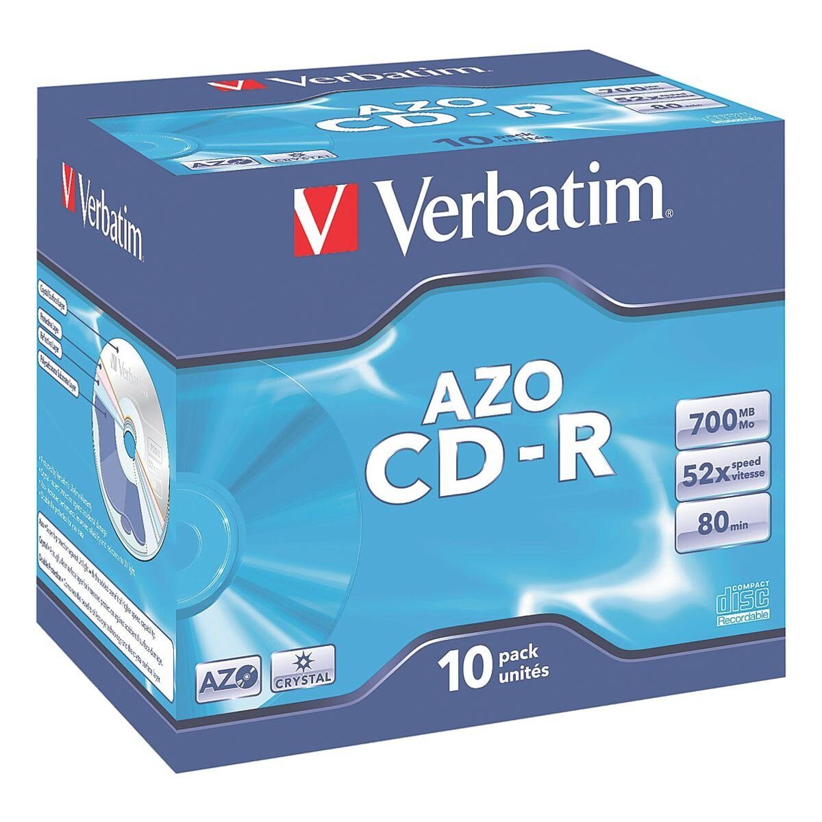Verbatim CD-Rohling CD-R, 700 MB