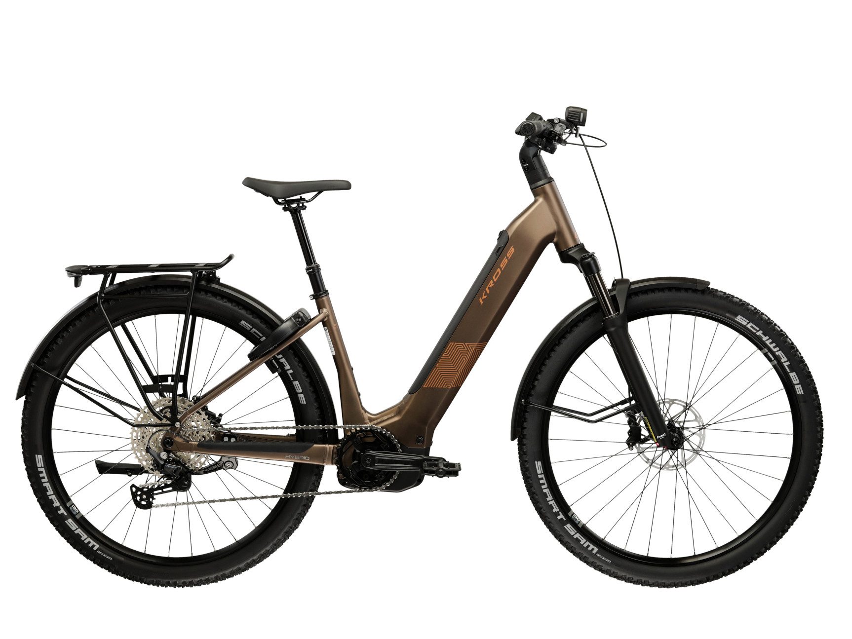 Kross E-Bike ATB, 12 Gang Shimano DEORE M6100 Schaltwerk, Kettenschaltung, Mittelmotor, 800 Wh