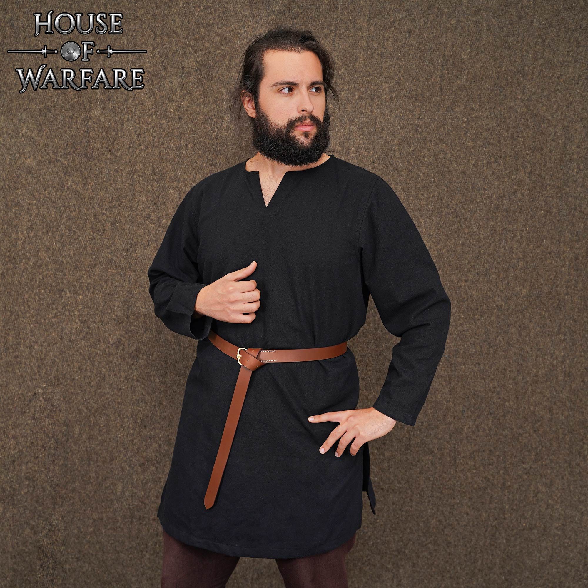 House Of Warfare Ritter-Kostüm Gürtel, 14.-15. Jahrhundert "Santiago" 140 cm