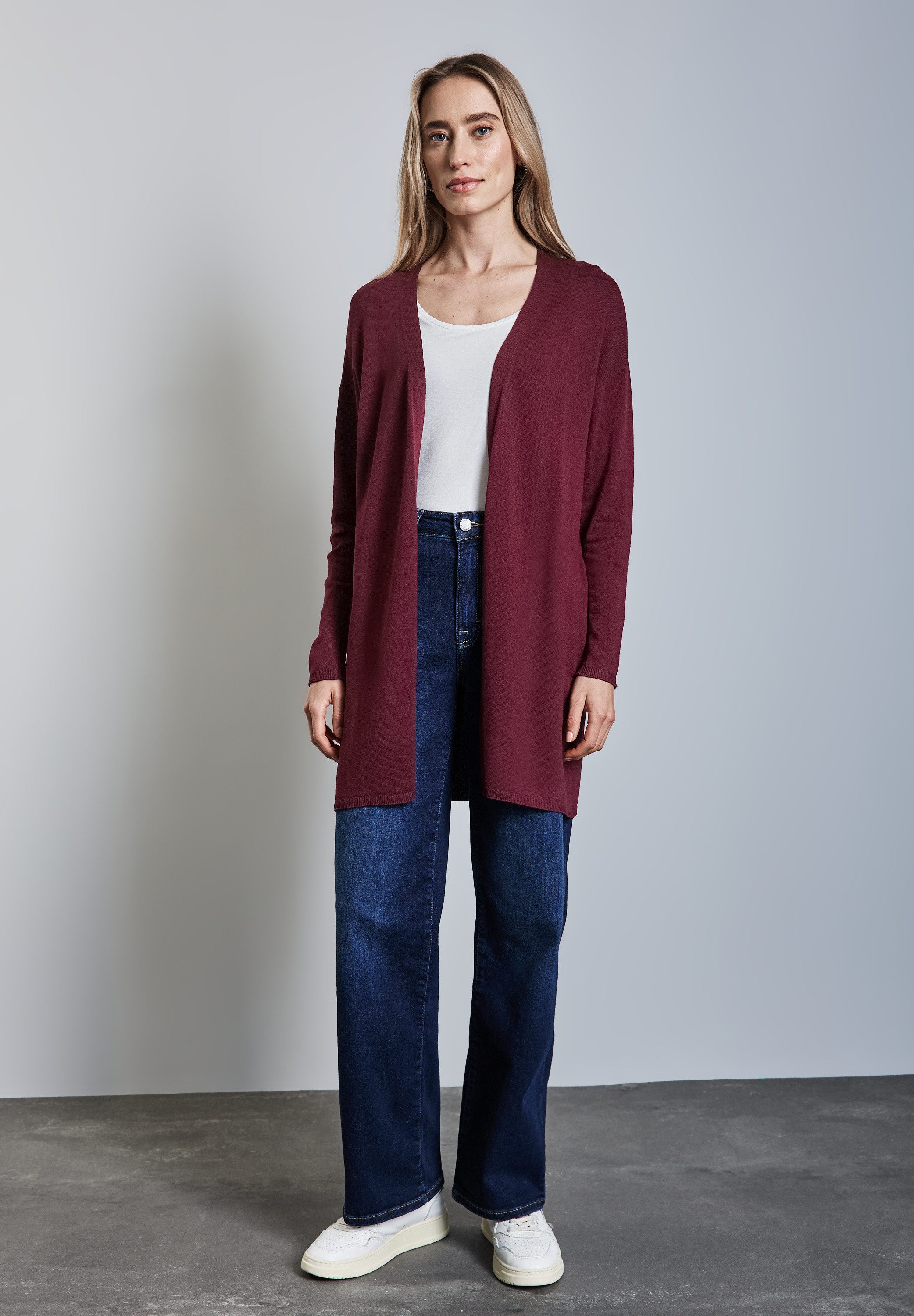 STREET ONE Strickjacke aus softer Viskose