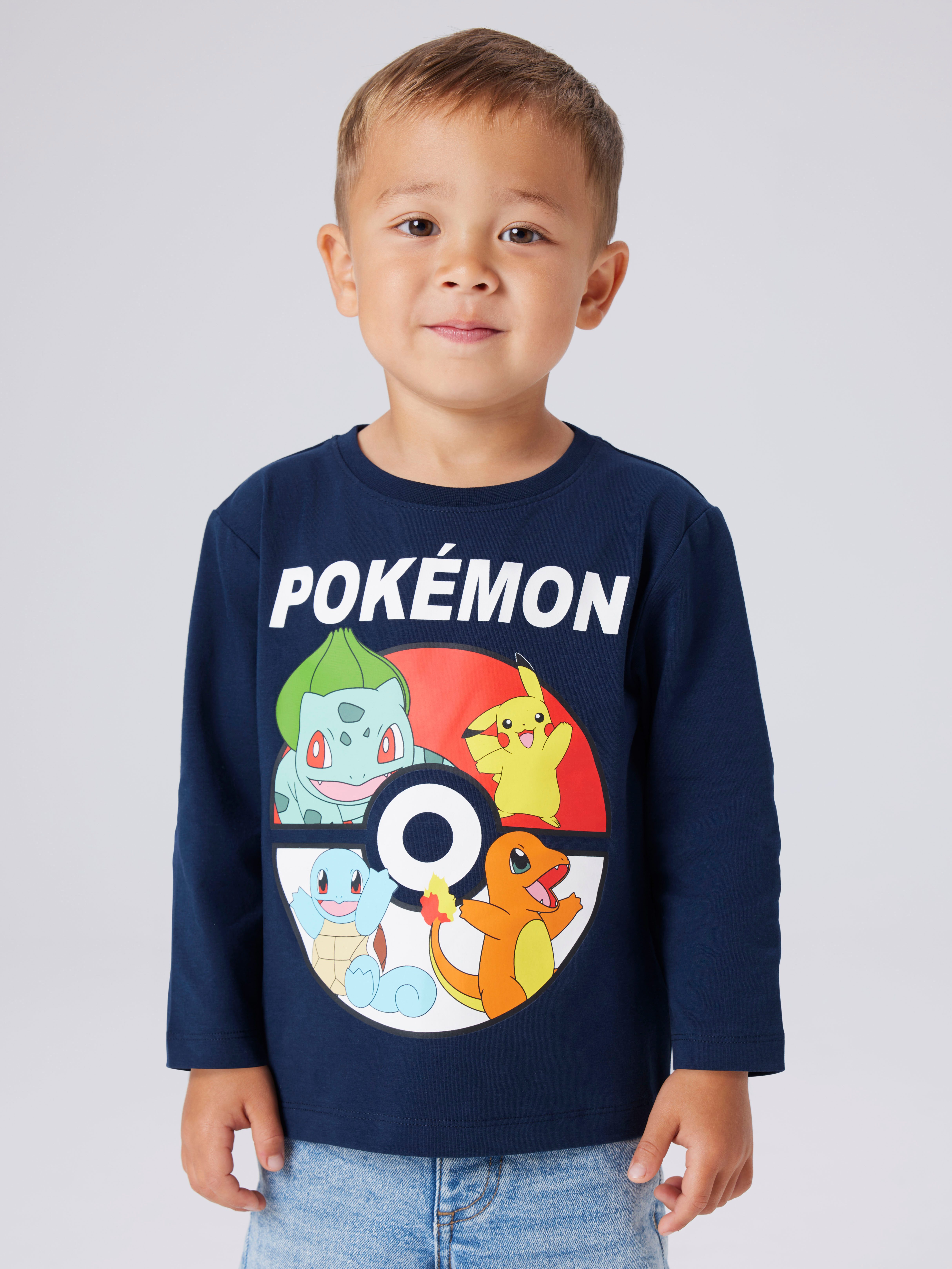 T-Shirt NMMJUICE POKEMON LS NREG TOPBOX NOOS SKY