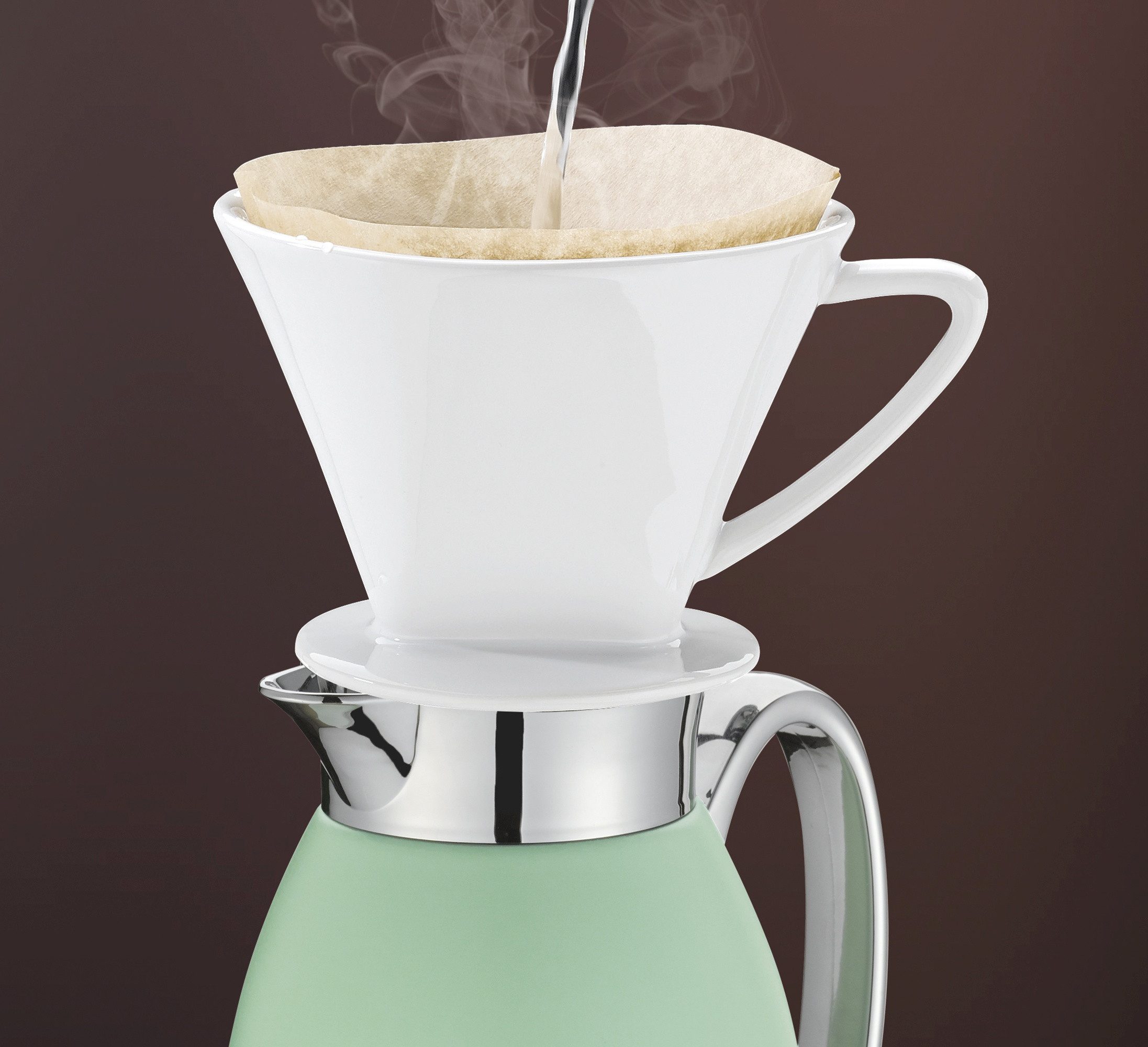 Cilio Isolierkanne Isolierkanne Kaffeekanne Thermoskanne Teekanne cilio VENEZIA mint