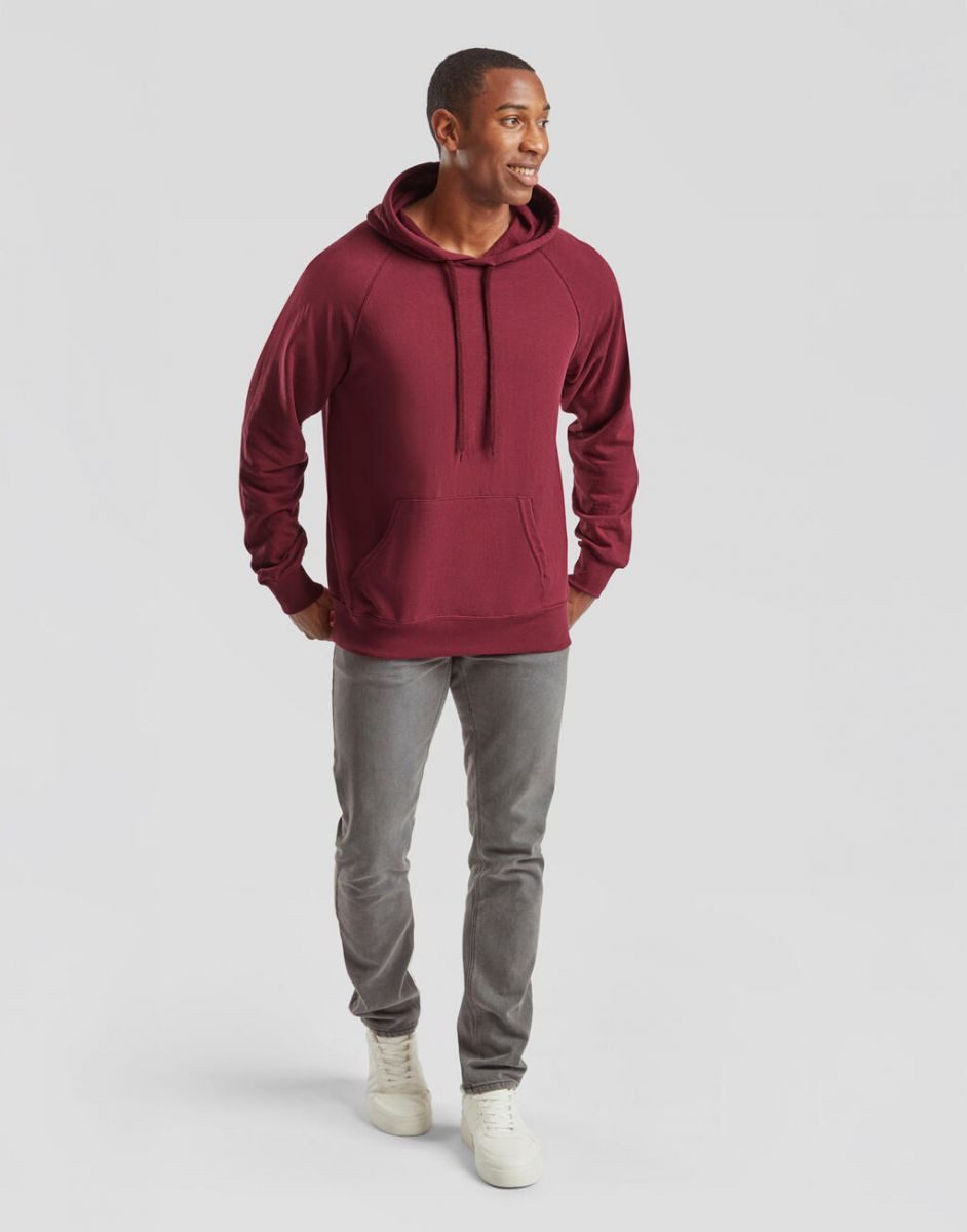 Fruit of the Loom Kapuzenpullover Lightweight Hooded Herren Sweatshirt mit Kaputze