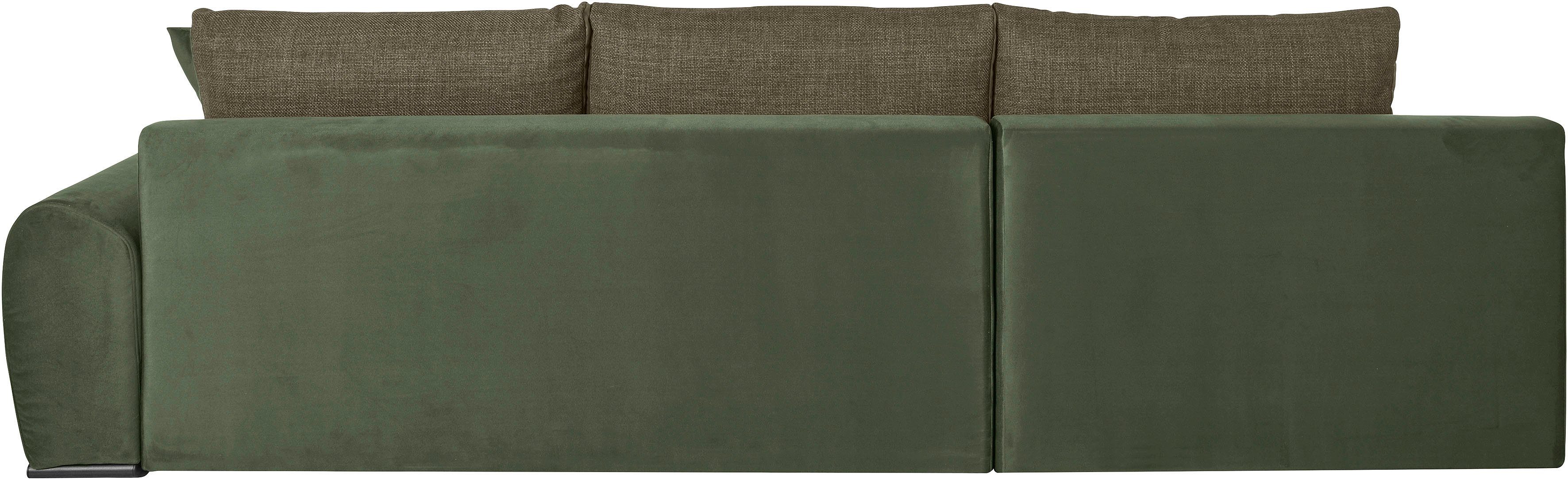 und Home wahlweise Bettfunktion Win, mit Bettkasten Ecksofa affaire