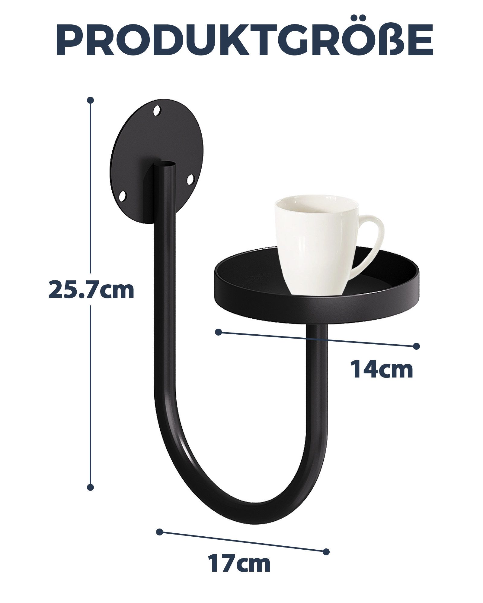 Bamworld Blumenampel Hängegefäße für Zimmerpflanzen, Wandhalter, Schwarz, 3 Stück (3 St), Pflanztöpfe, Fensterregale & Pflanzenhalter als Wanddeko