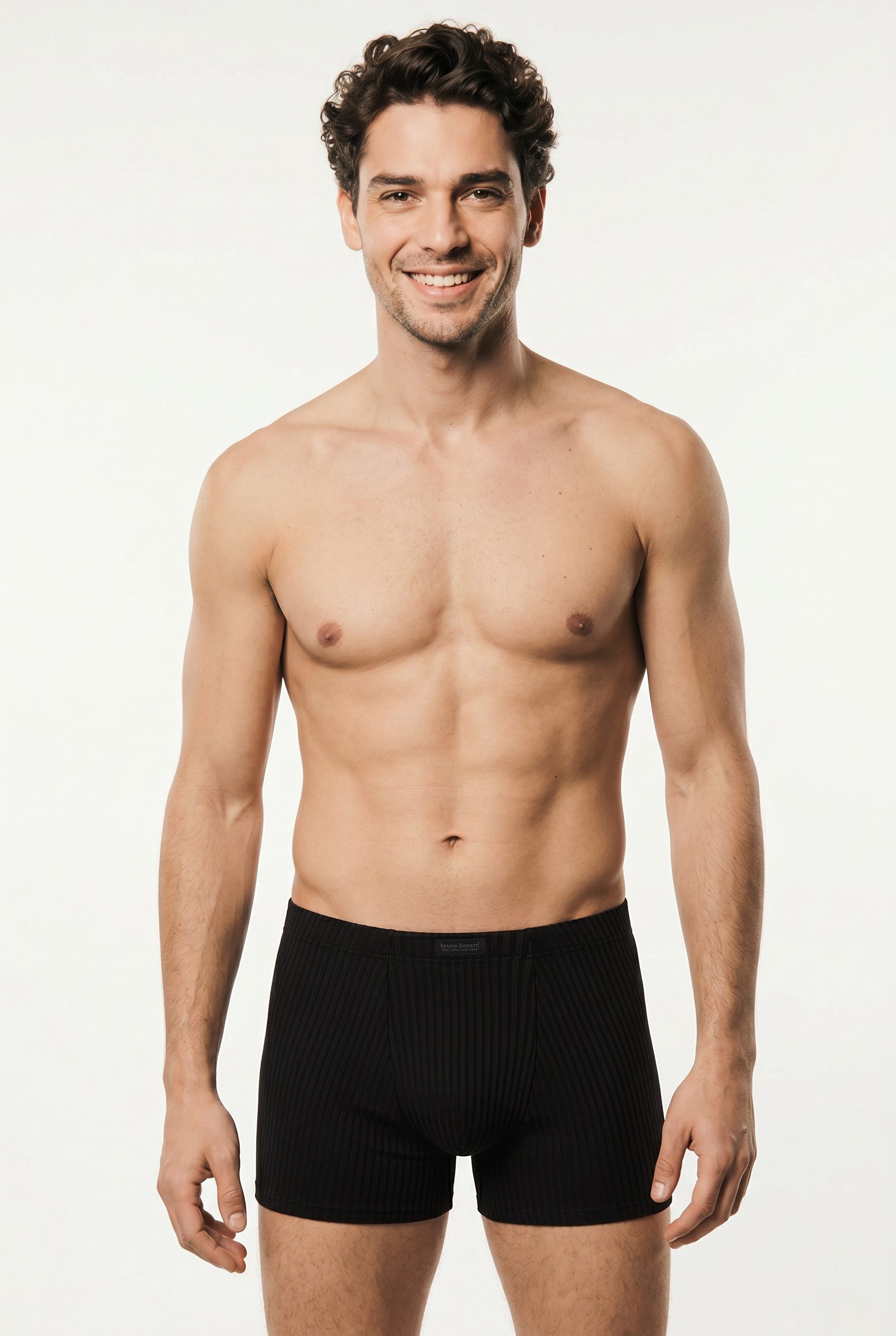 Bruno Banani Boxer ANTISTRESS 2.0 ohne Eingriff, elastisch, leichtes Streifen-Design
