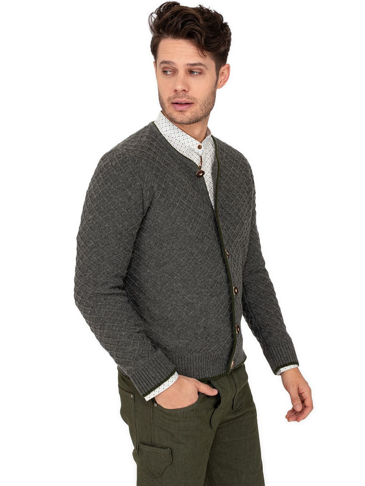 Almsach Trachtenstrickjacke HE-SCM-71 günstig online kaufen