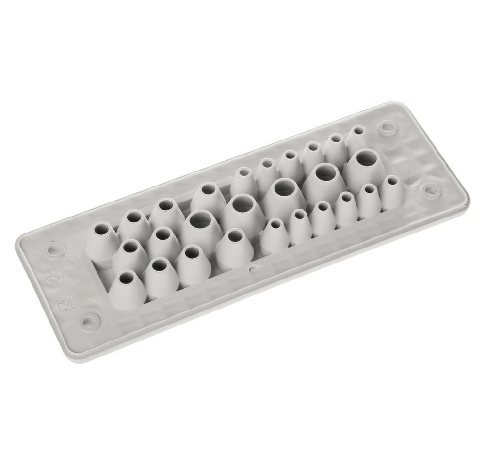 Thumbnail - Trelleborg Kabeldurchfuhr Trelleborg MH-24 F27-1 LIGHT GREY UL94 V-0 IP65, TPE, Screw Durchfüh, MH-24 F27-1 LIGHT GREY U...