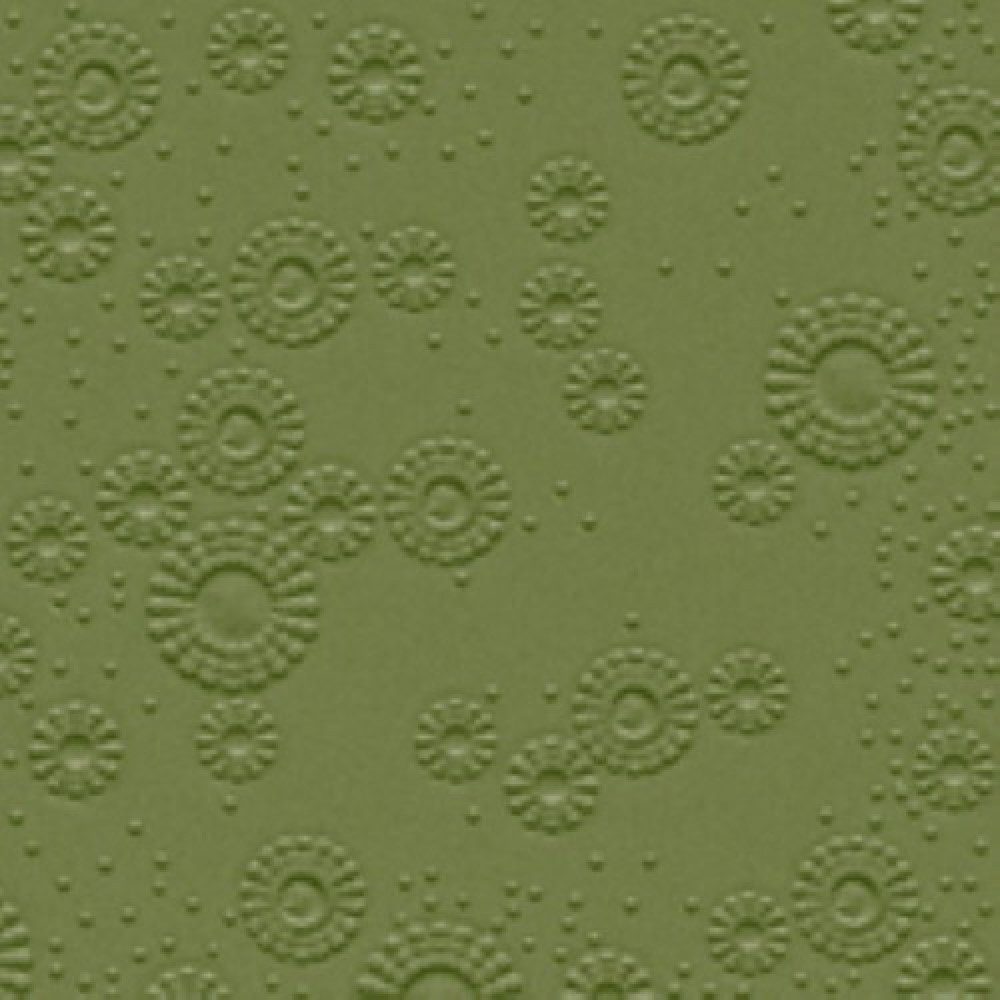 Paper+Design Papierserviette 16 COCKTAIL SERVIETTEN 25x25cm. MOMENTS, geprägt. Uni farbig.