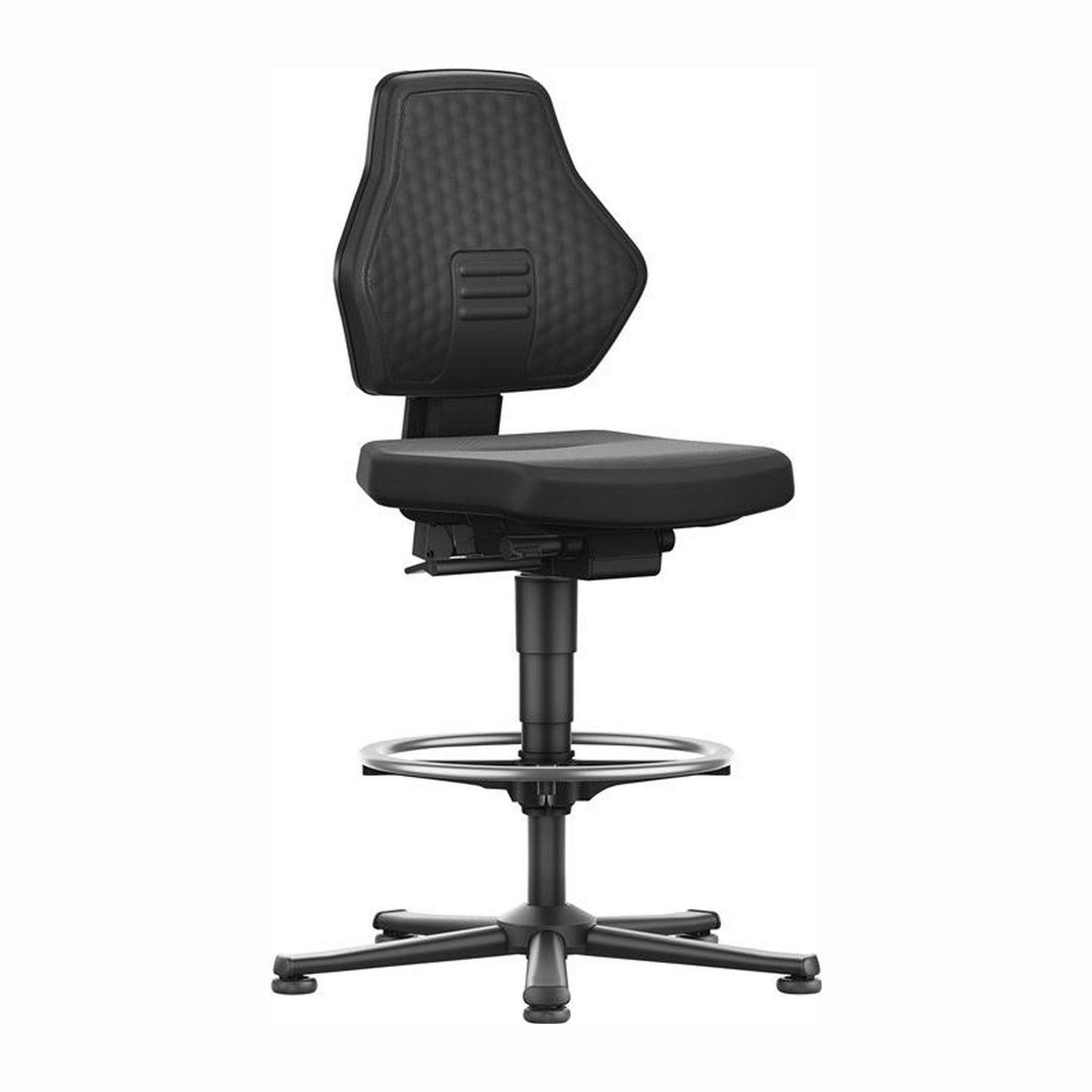 Interstuhl Stehhilfe interstuhl Arbeitsdrehstuhl Air Flow Bodengleiter + Fußring - 907...