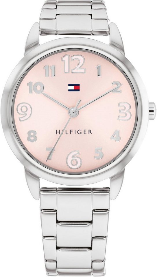 Tommy Hilfiger Quarzuhr GIRLS 1720045, Kinderuhr, Armbanduhr, Mädchen, Geschenkidee, Geburtstag, Schulanfang