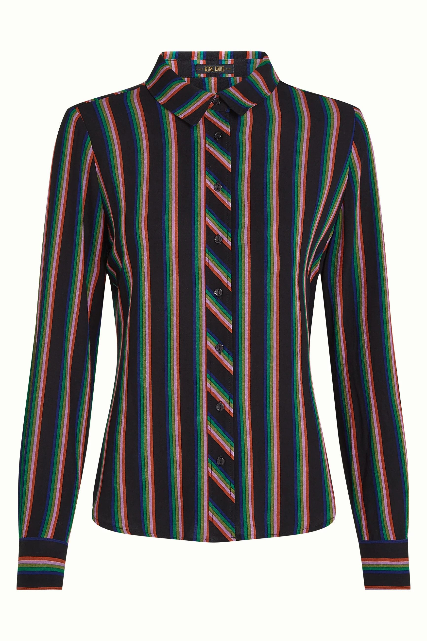 King Louie Hemdbluse Rosie Blouse Harley Stripe