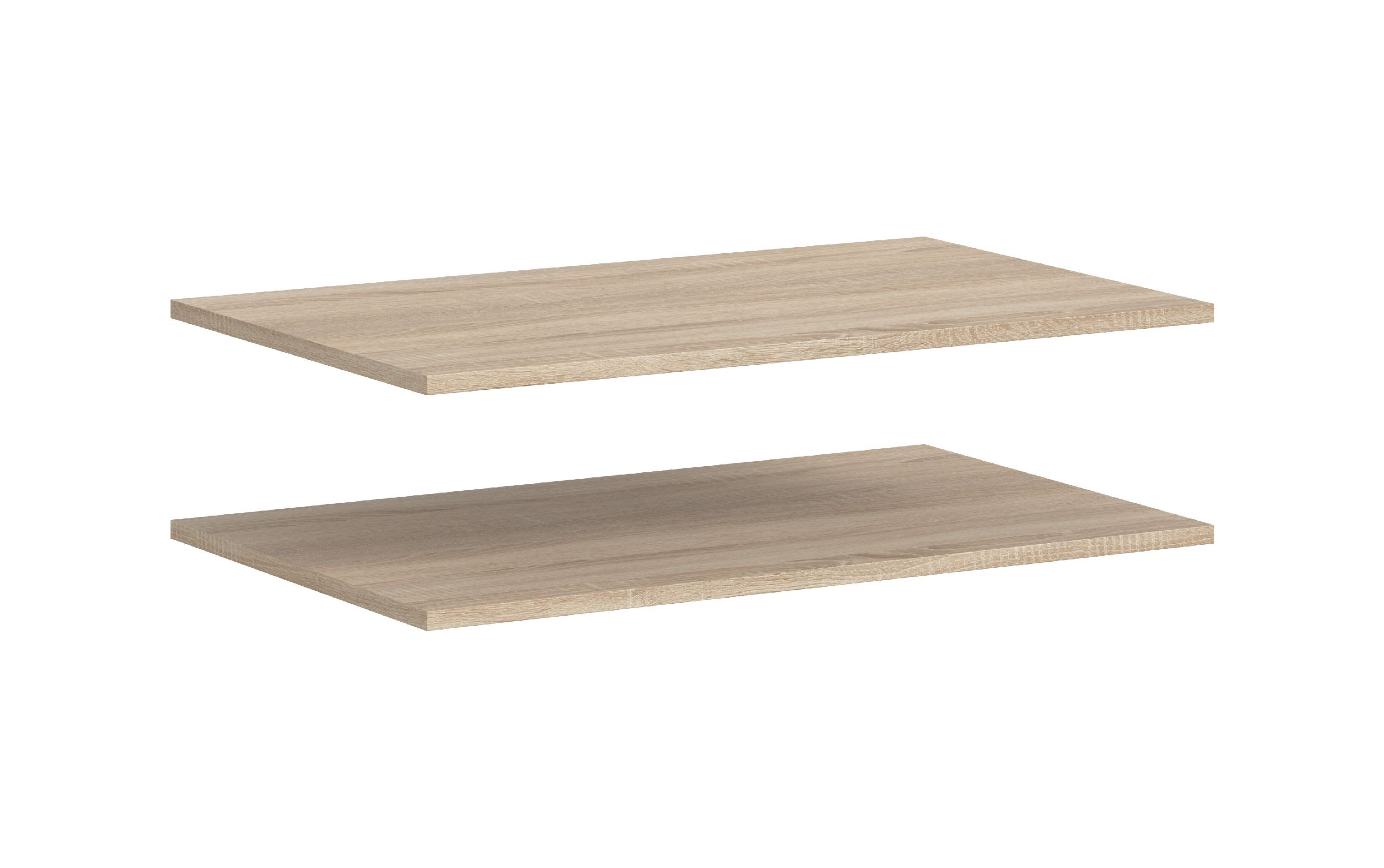 xonox.home Einlegeboden Zubehör, Sonoma Eiche Nachbildung skandinavisch 78x2x48 cm