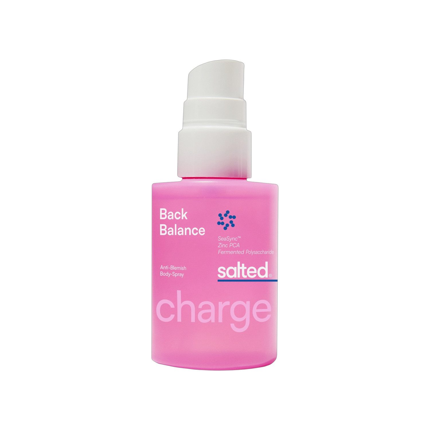 salted. Bodyspray Back Balance, Anti-Pickel Körperspray, talgregulierend, feuchtigkeitsspendend, hautberuhigend