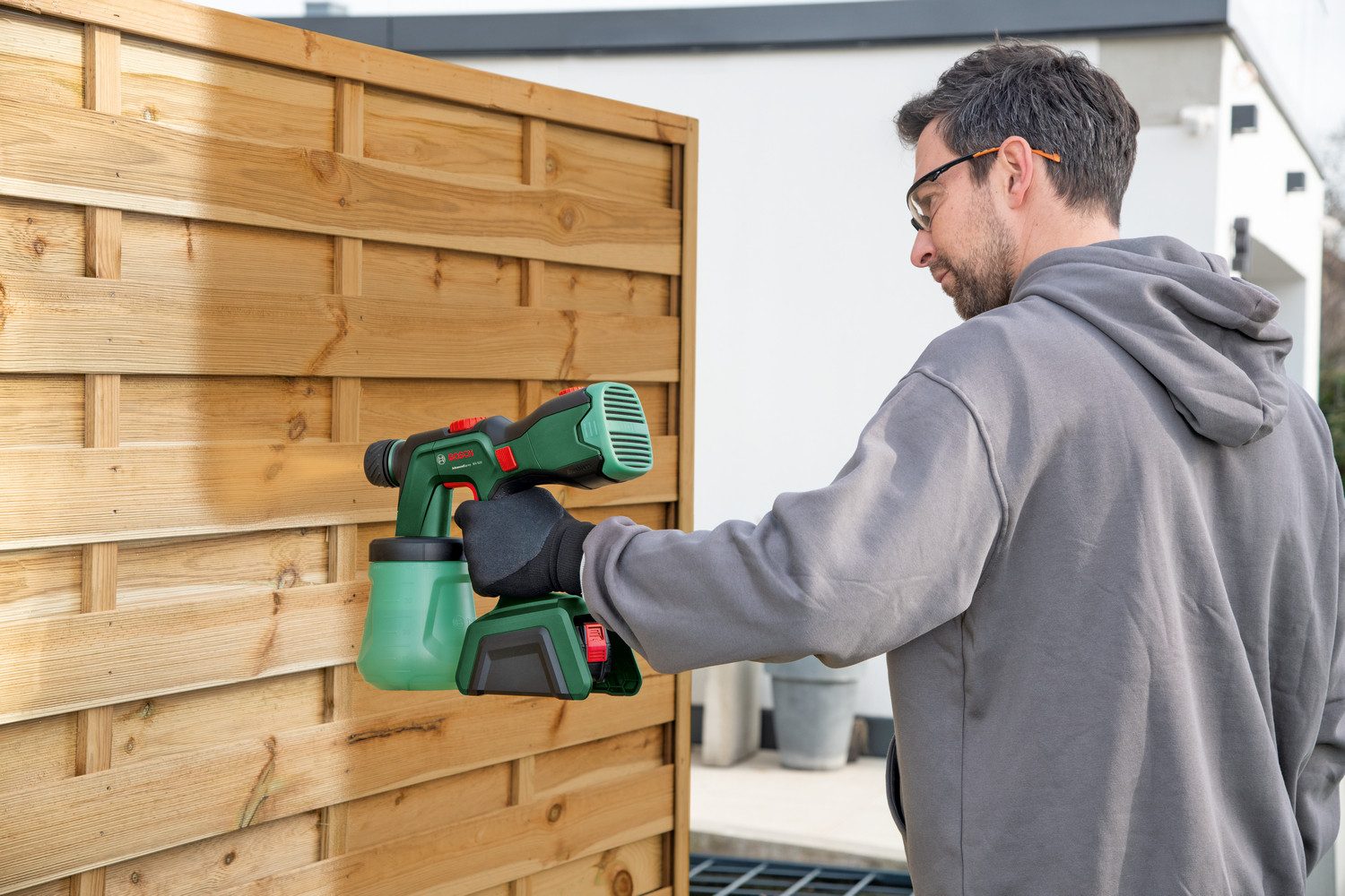 Bosch Home & Garden Farbsprühgerät AdvancedSpray 18V-500, (Set), inkl. Akku und Ladegerät