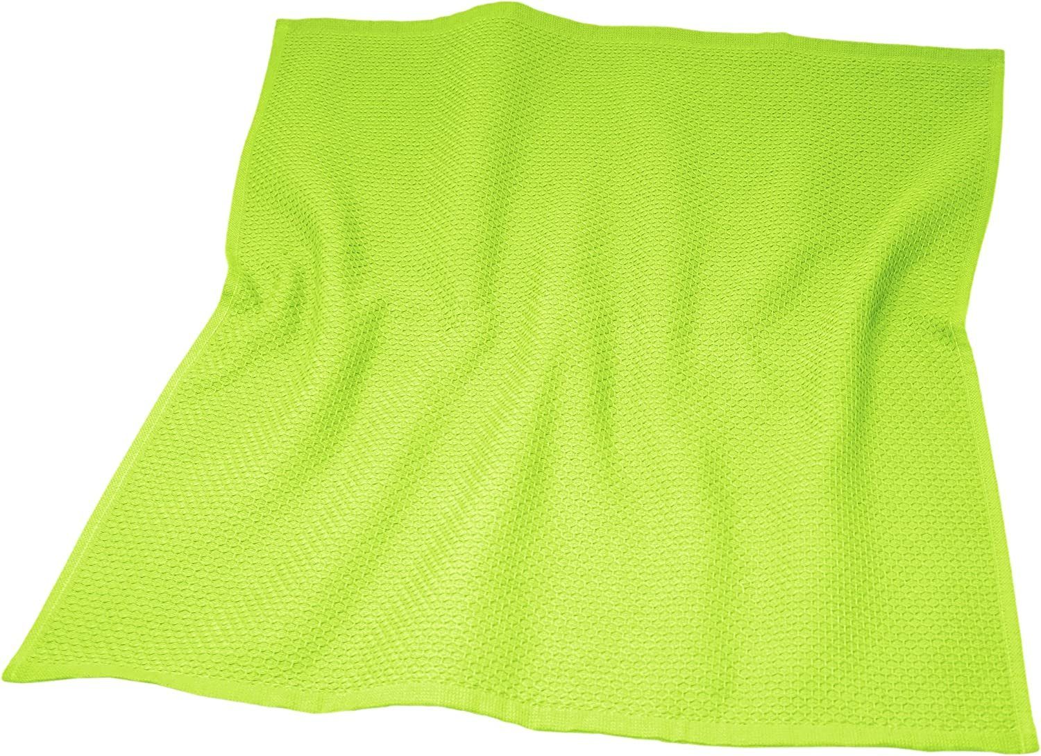 Handtuch Grün cm Pure Küchentücher, Trockentücher Baumwolle Pistazien Lashuma Set 4-tlg), 100% (Spar-Set, Grün Baumwolle, 50x50