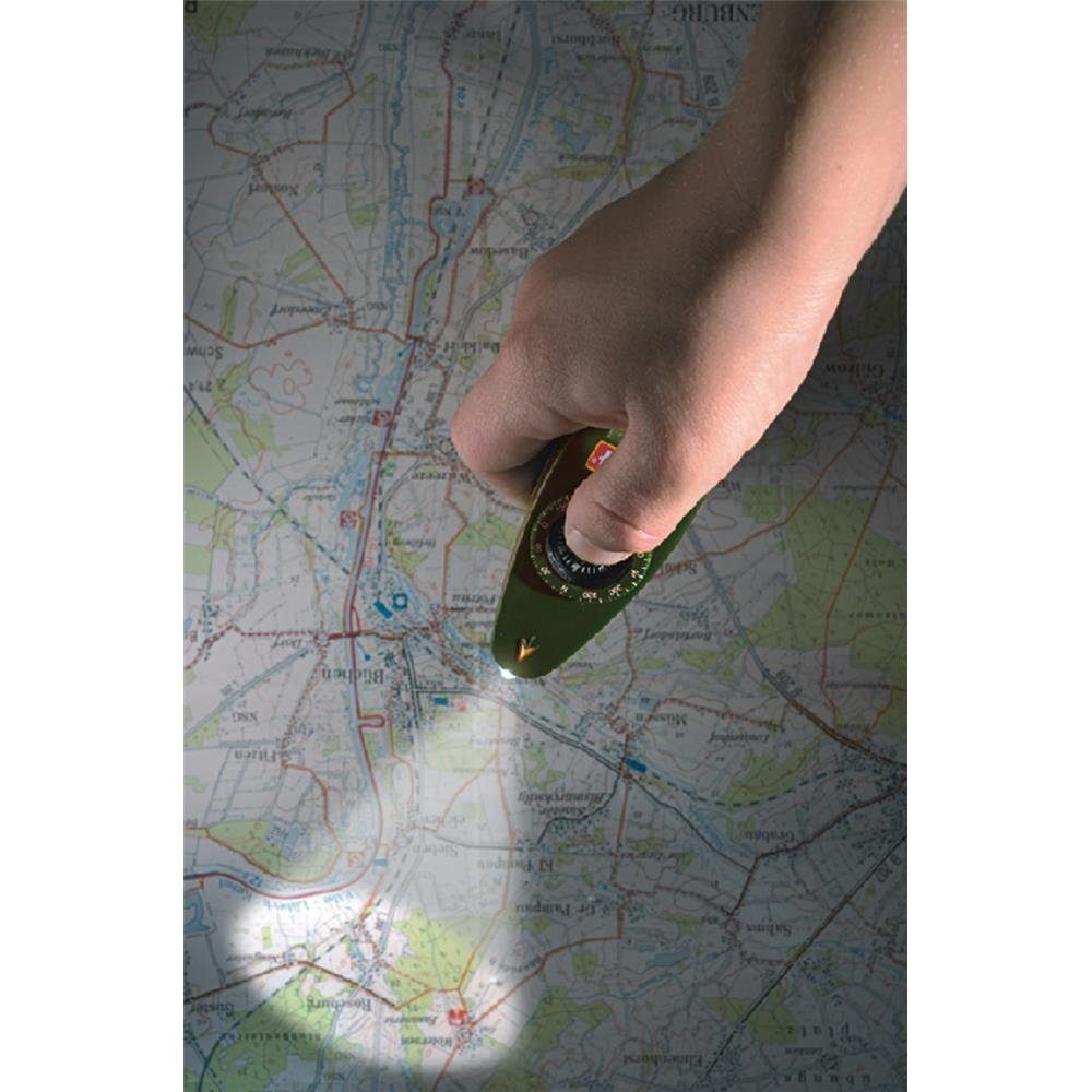 Happy People Signalpfeife 19358 - Scout, mit Kompass, Thermometer und Lupe